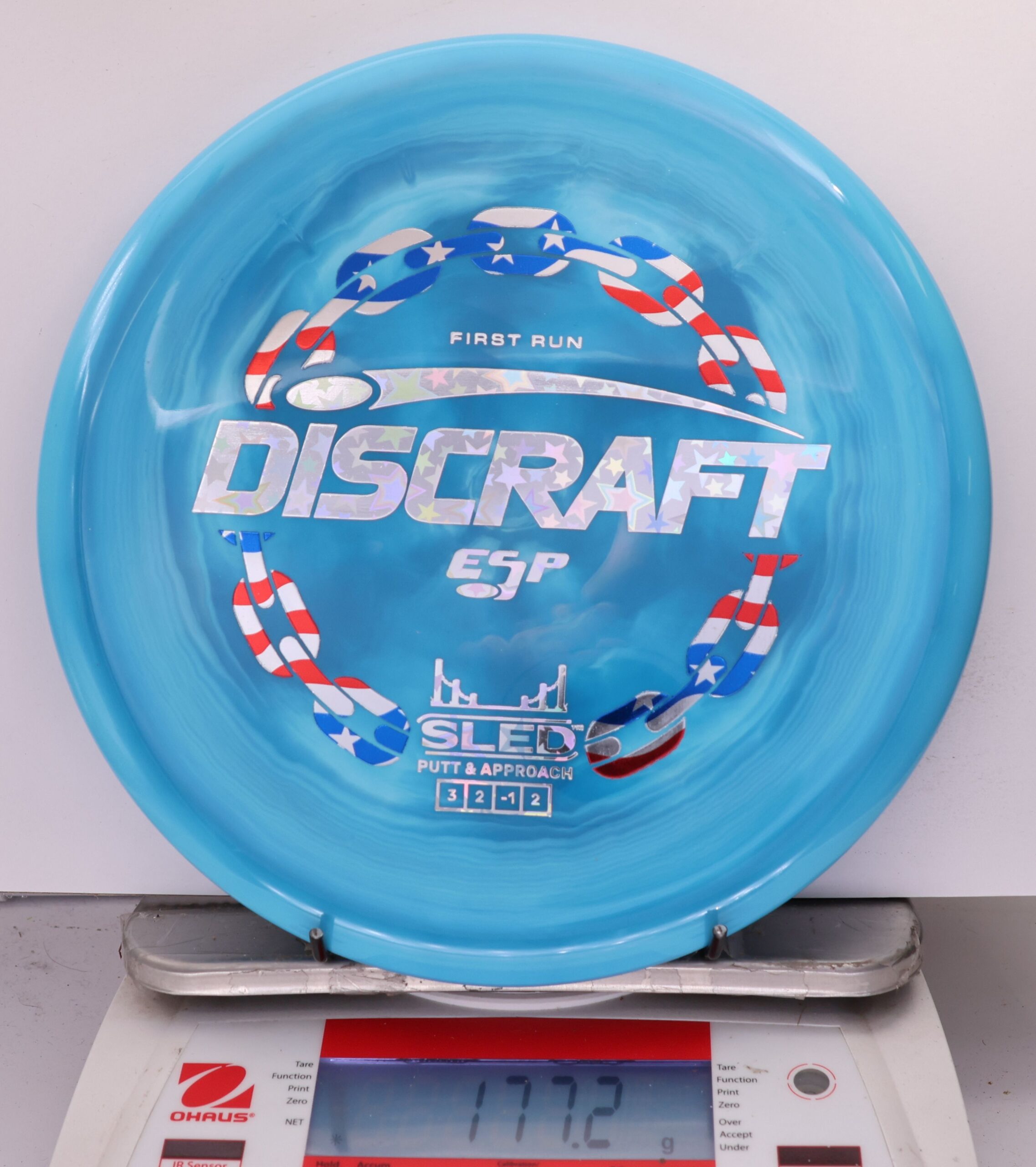 727578 ESP Sled, First Run - #23 Blue, 177