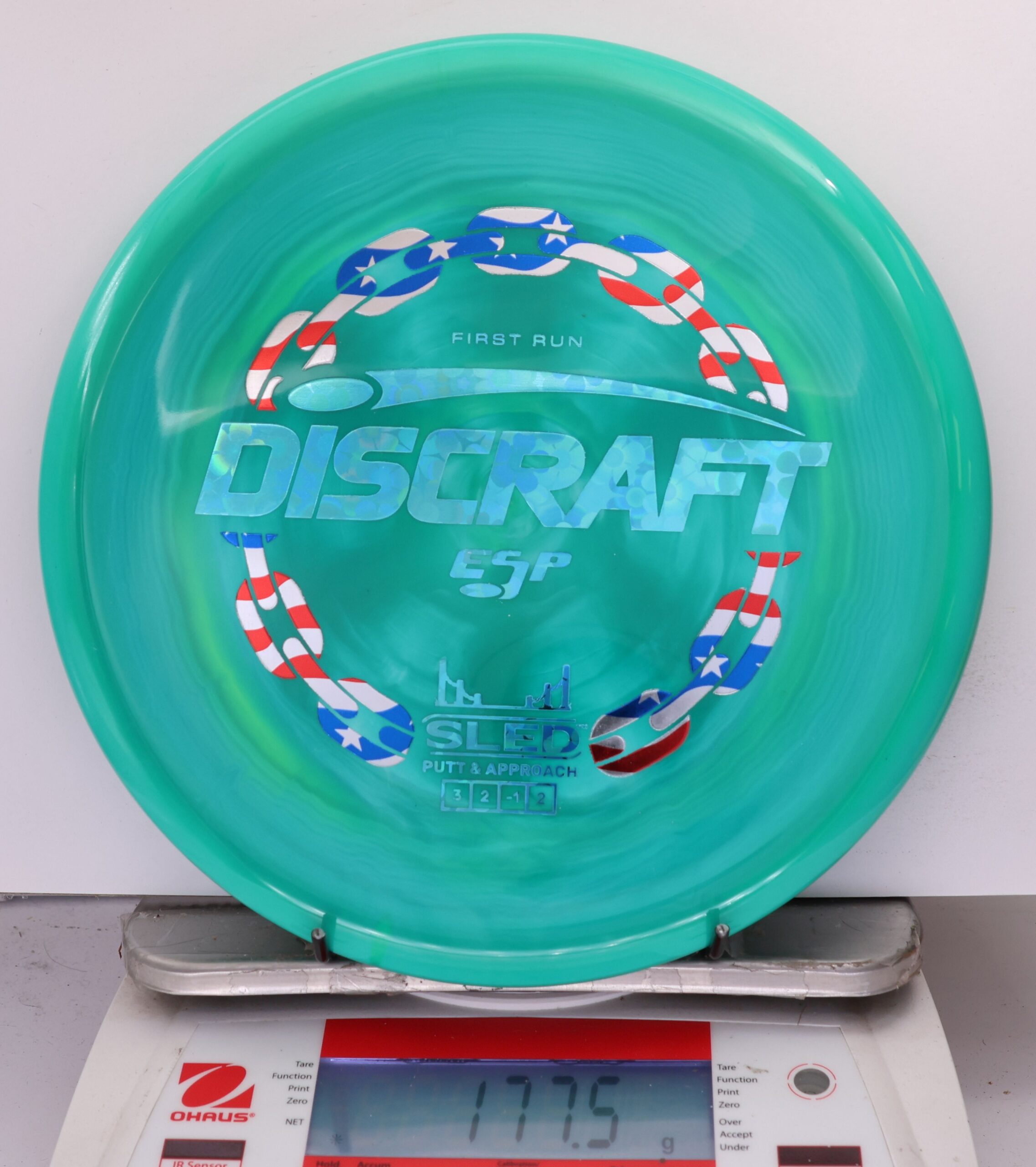 727626 ESP Sled, First Run - #28 TealGreen, 178