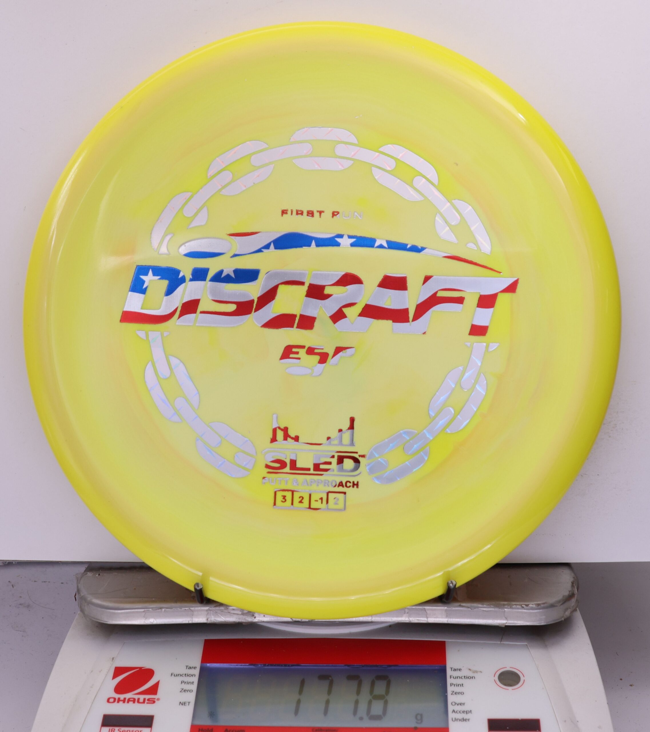 727627 ESP Sled, First Run - #29 Yellow, 178