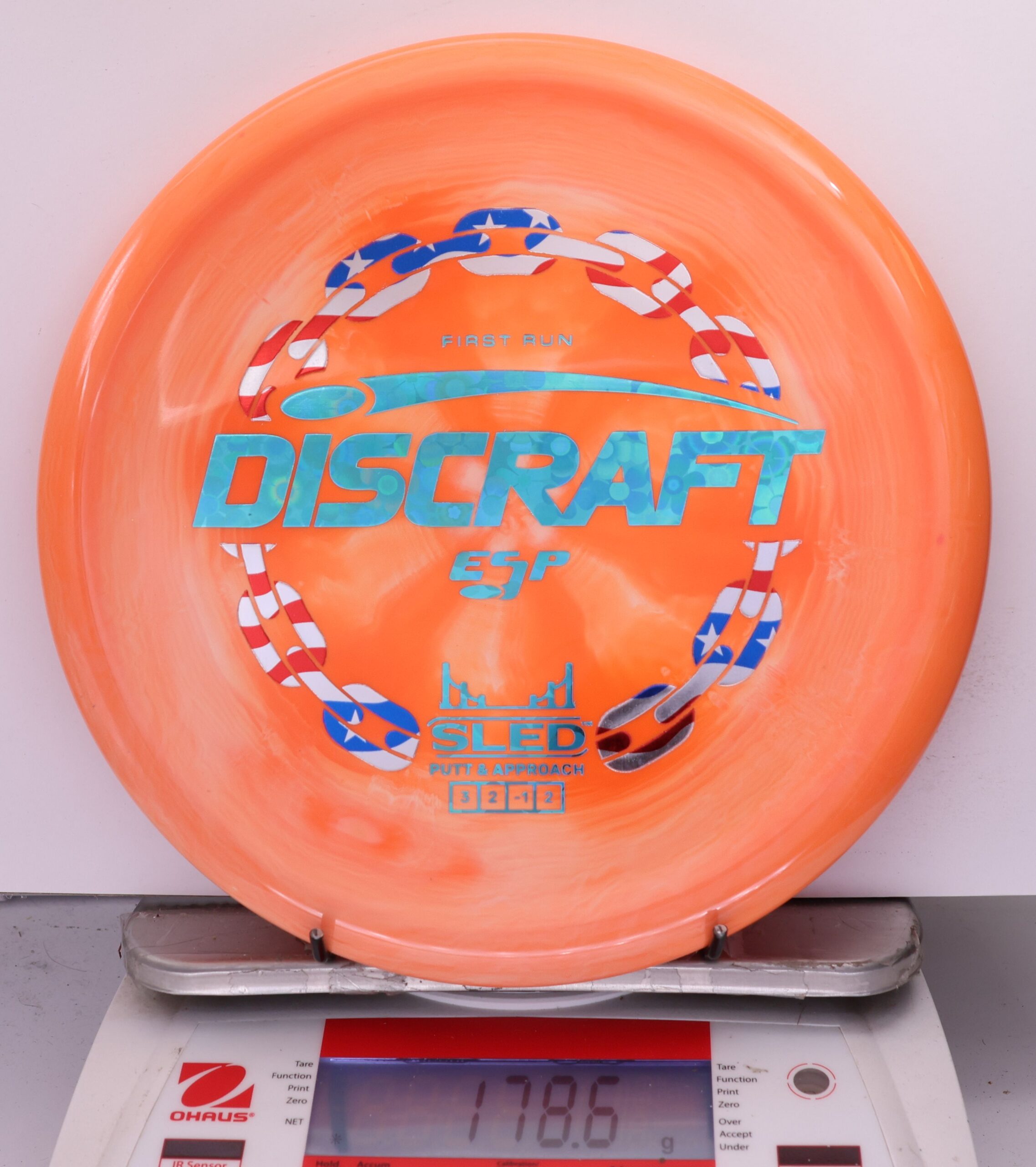 727676 ESP Sled, First Run - #34 Orange, 179