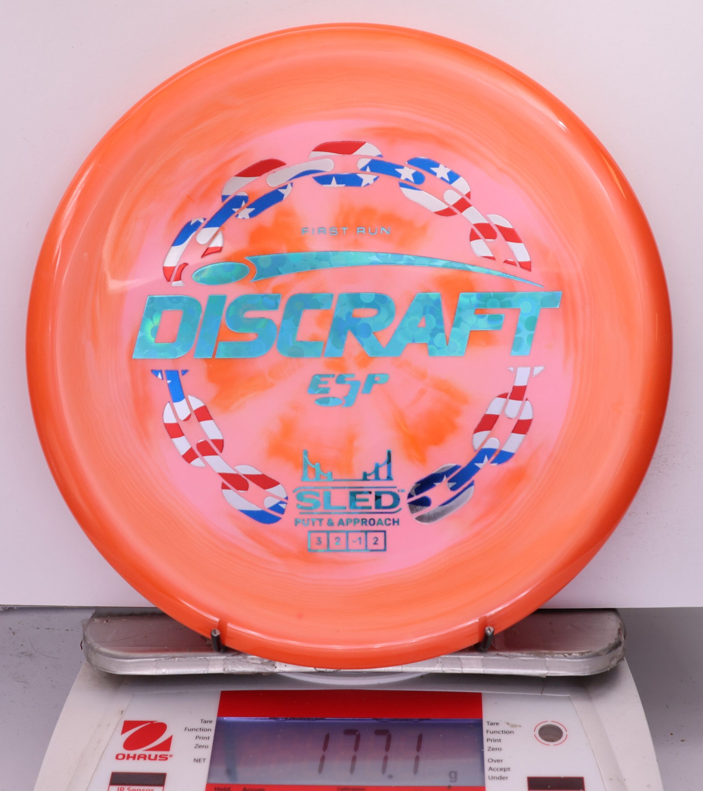 727721 ESP Sled, First Run - #35 OrangePink, 177