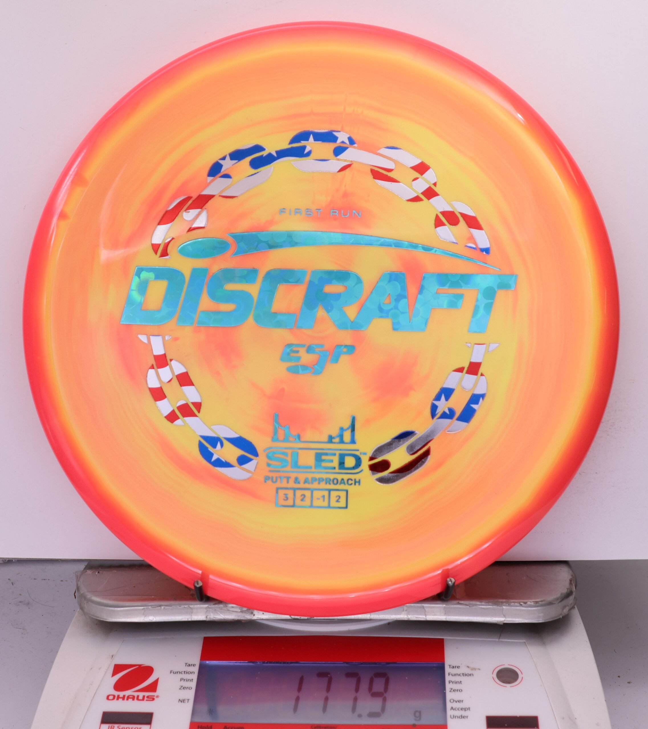 727722 ESP Sled, First Run - #36 RedYellow, 178