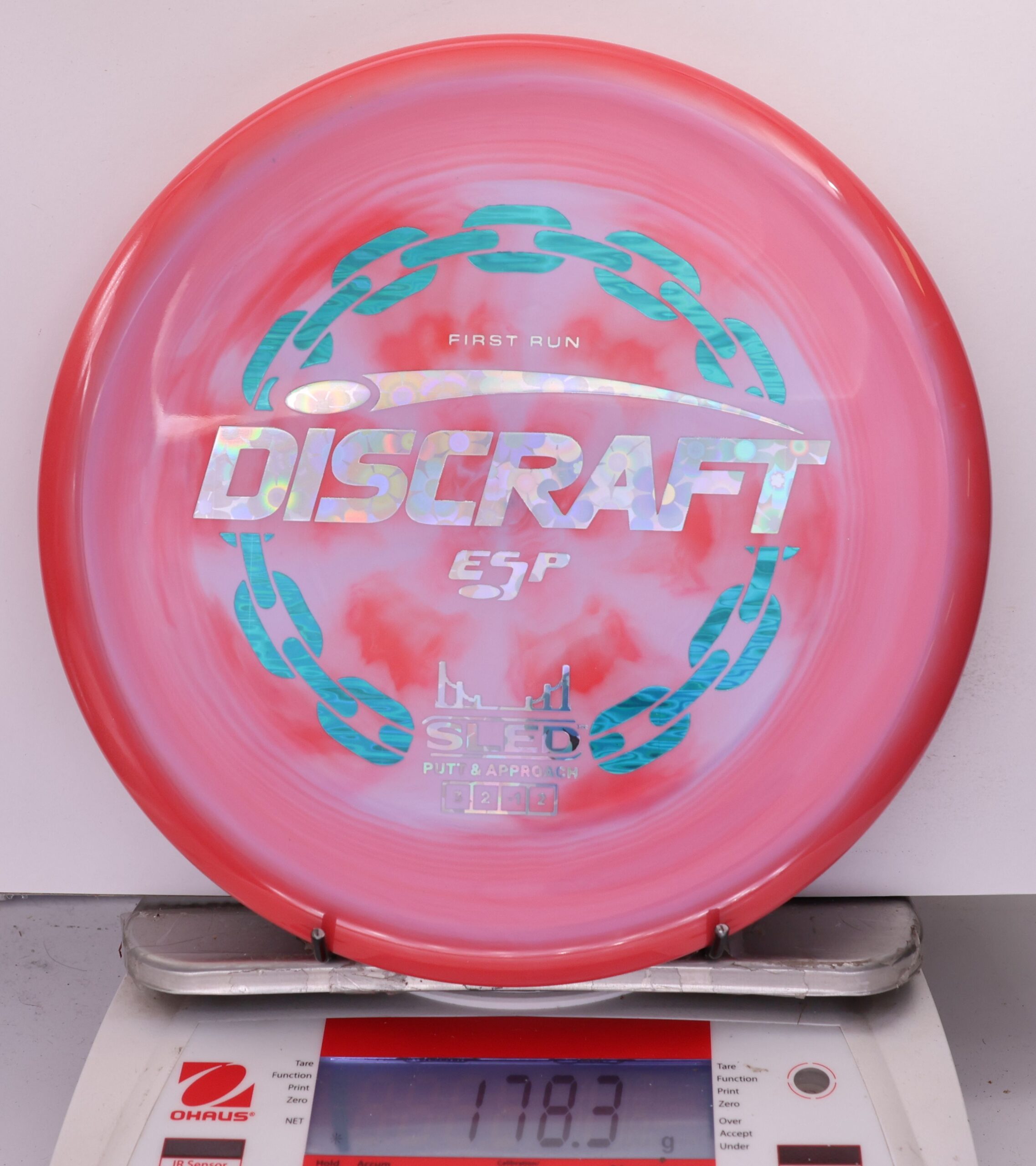 727724 ESP Sled, First Run - #38 OrangePink, 178
