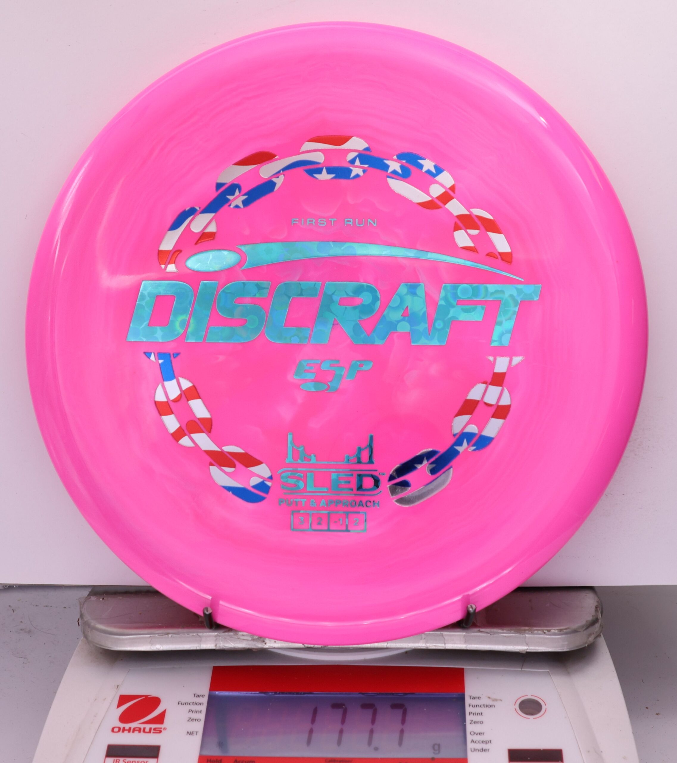 727819 ESP Sled, First Run - #45 Pink, 178