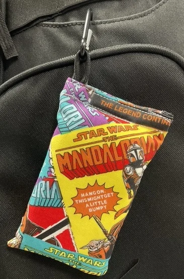 728491 Chalky Bags with Carabiner - Mandalorion-Multi, Chalky Bags