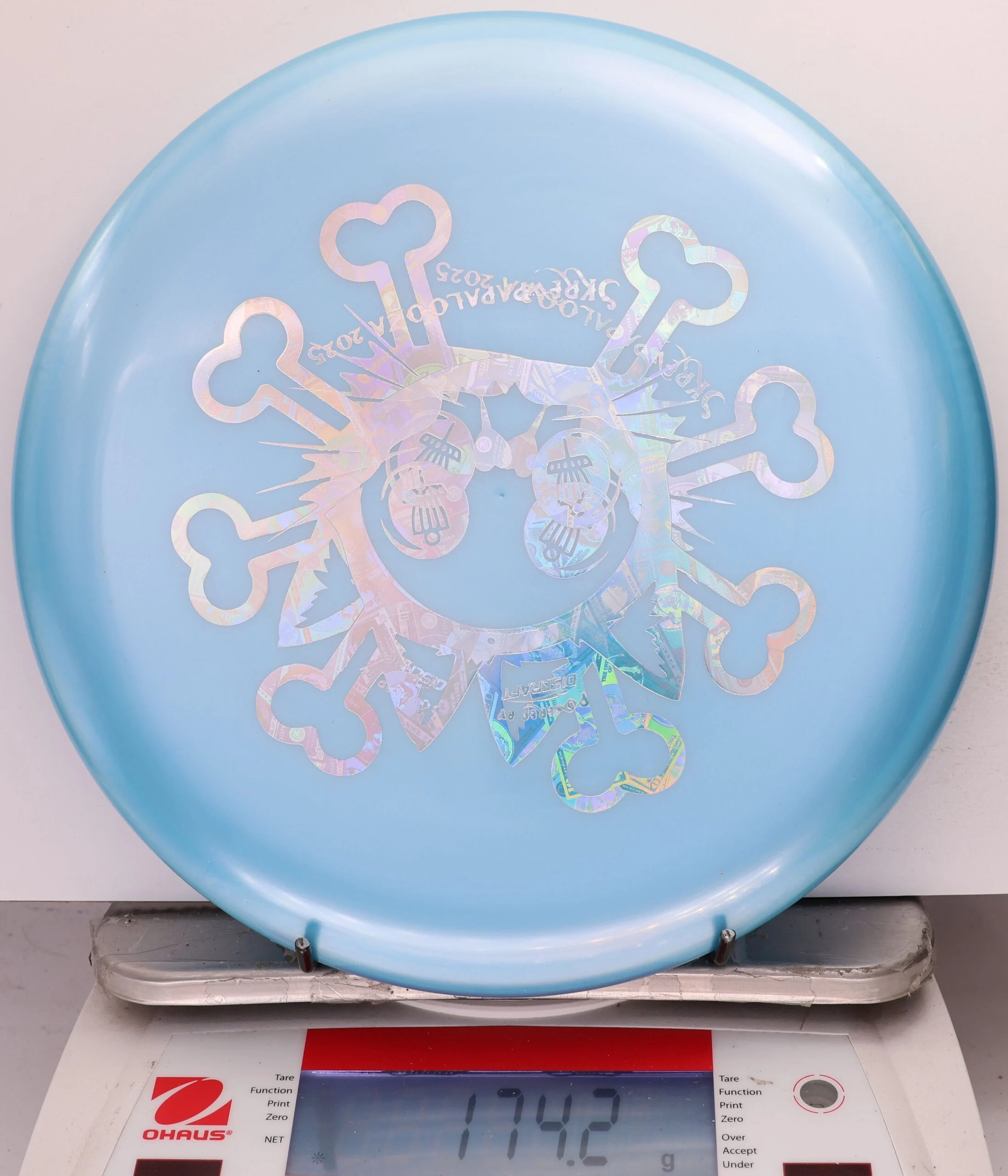 729294 X-Out Big Z Luna, Paul McBeth - #298 LtBlue, 174
