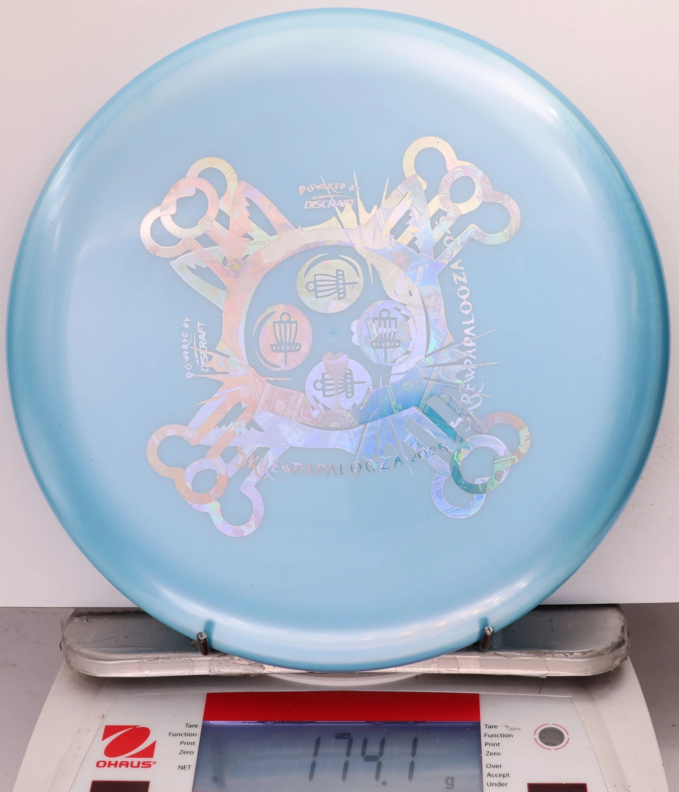 729295 X-Out Big Z Luna, Paul McBeth - #299 LtBlue, 174