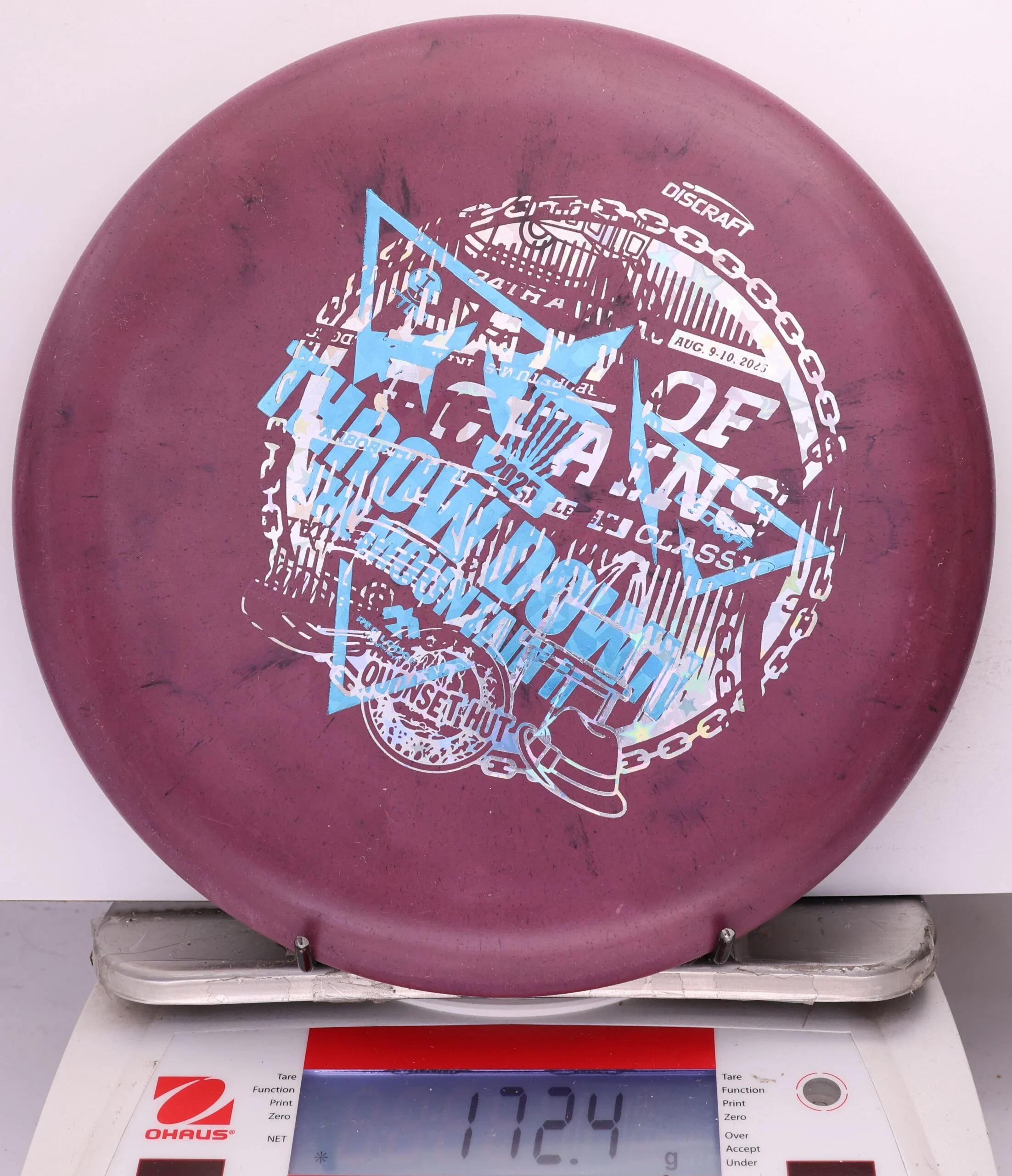 729629 X-Out Luna, Paul McBeth - #313 Purple, 172