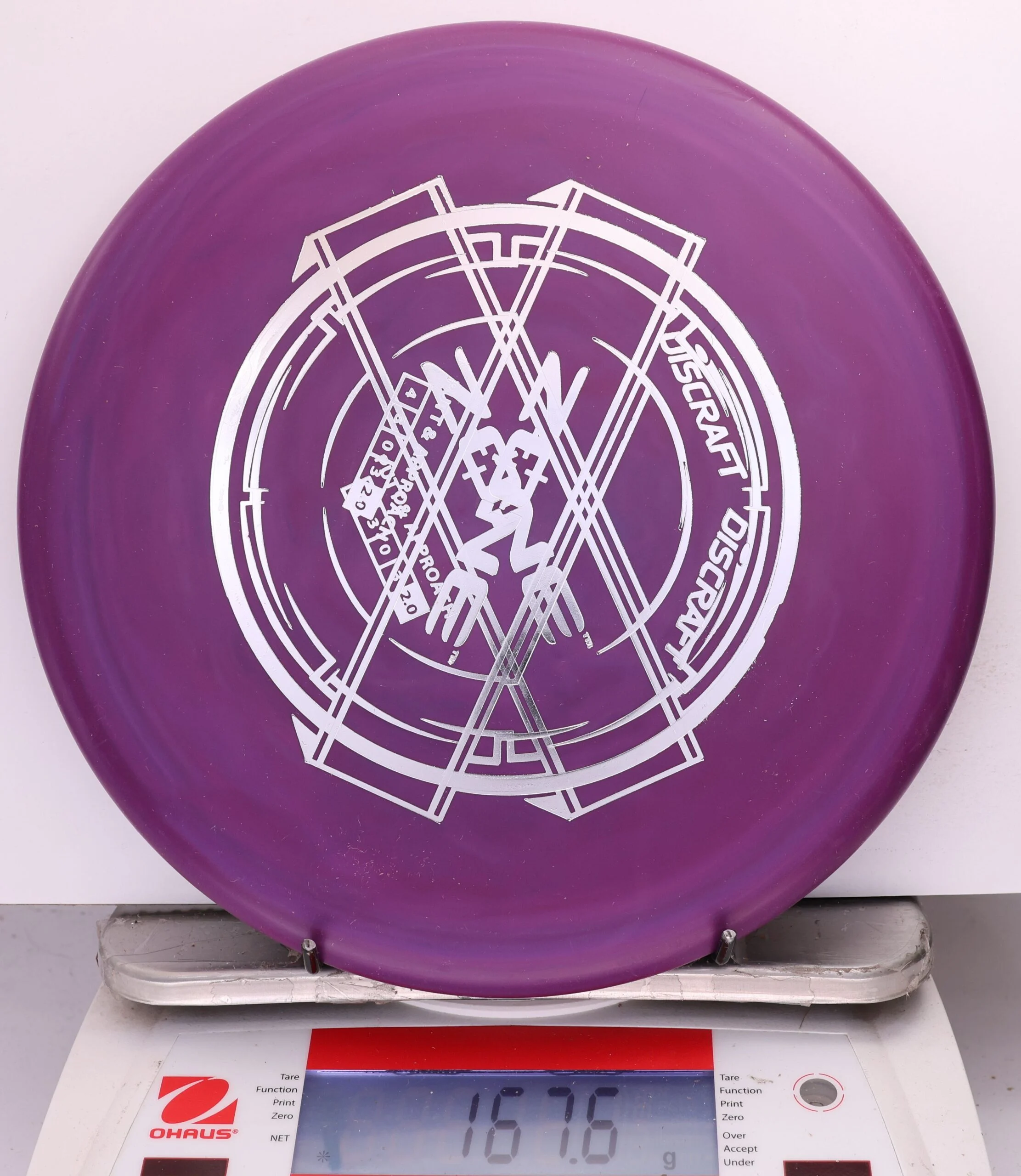 730016 X-Out Putter Line Hard Zone - #296 Purple, 168