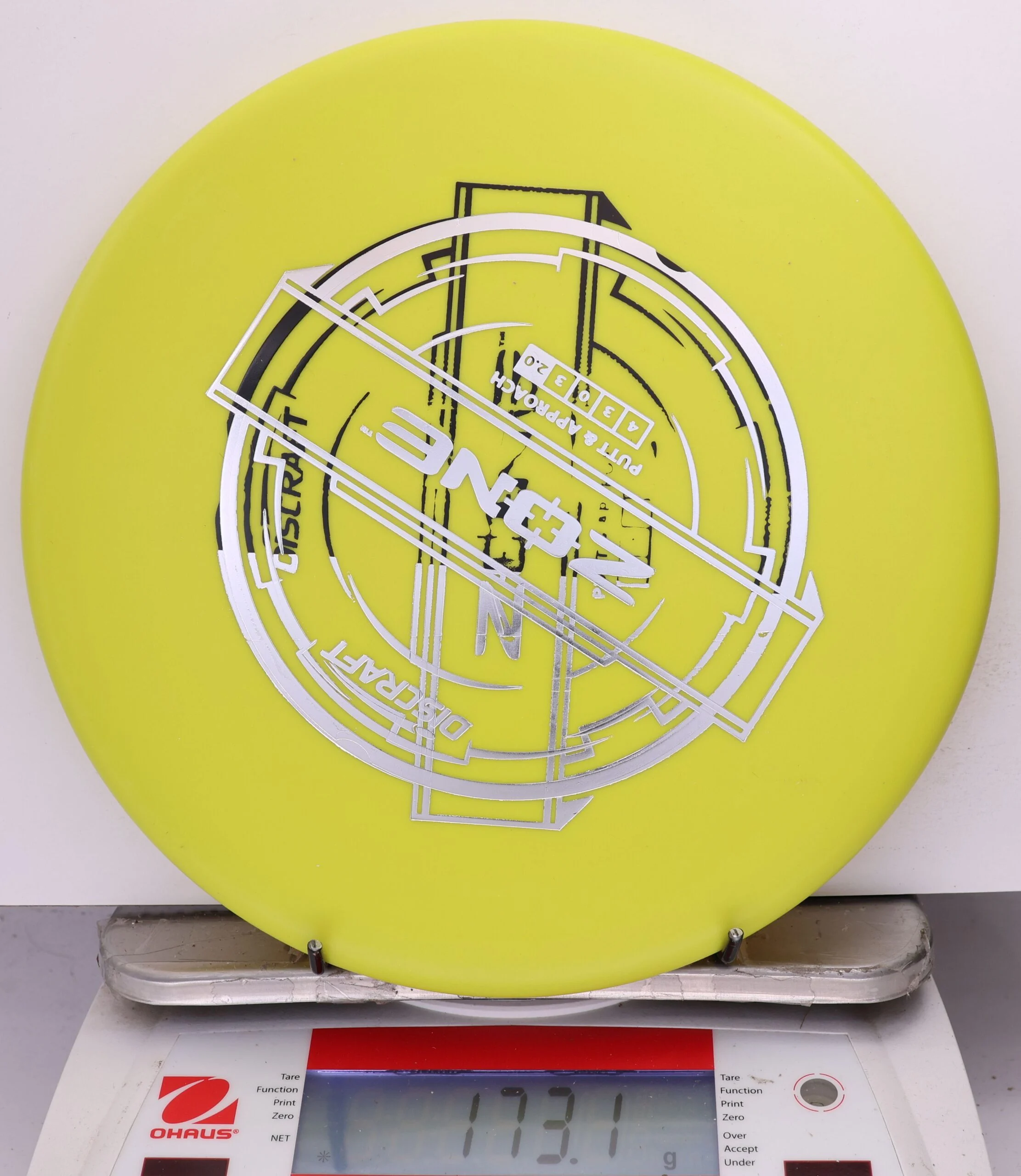 730034 X-Out Putter Line Hard Zone - #304 Yellow, 173
