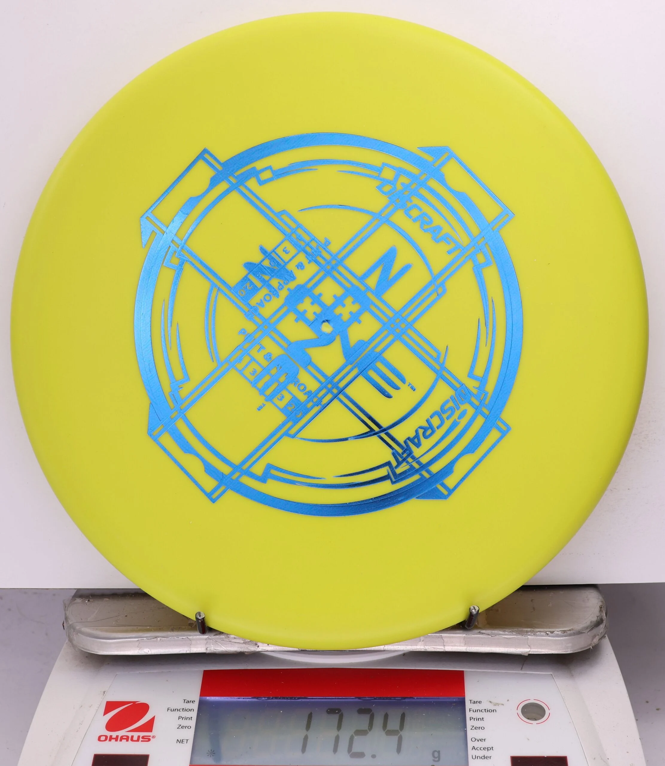 730047 X-Out Putter Line Hard Zone - #307 Yellow, 172
