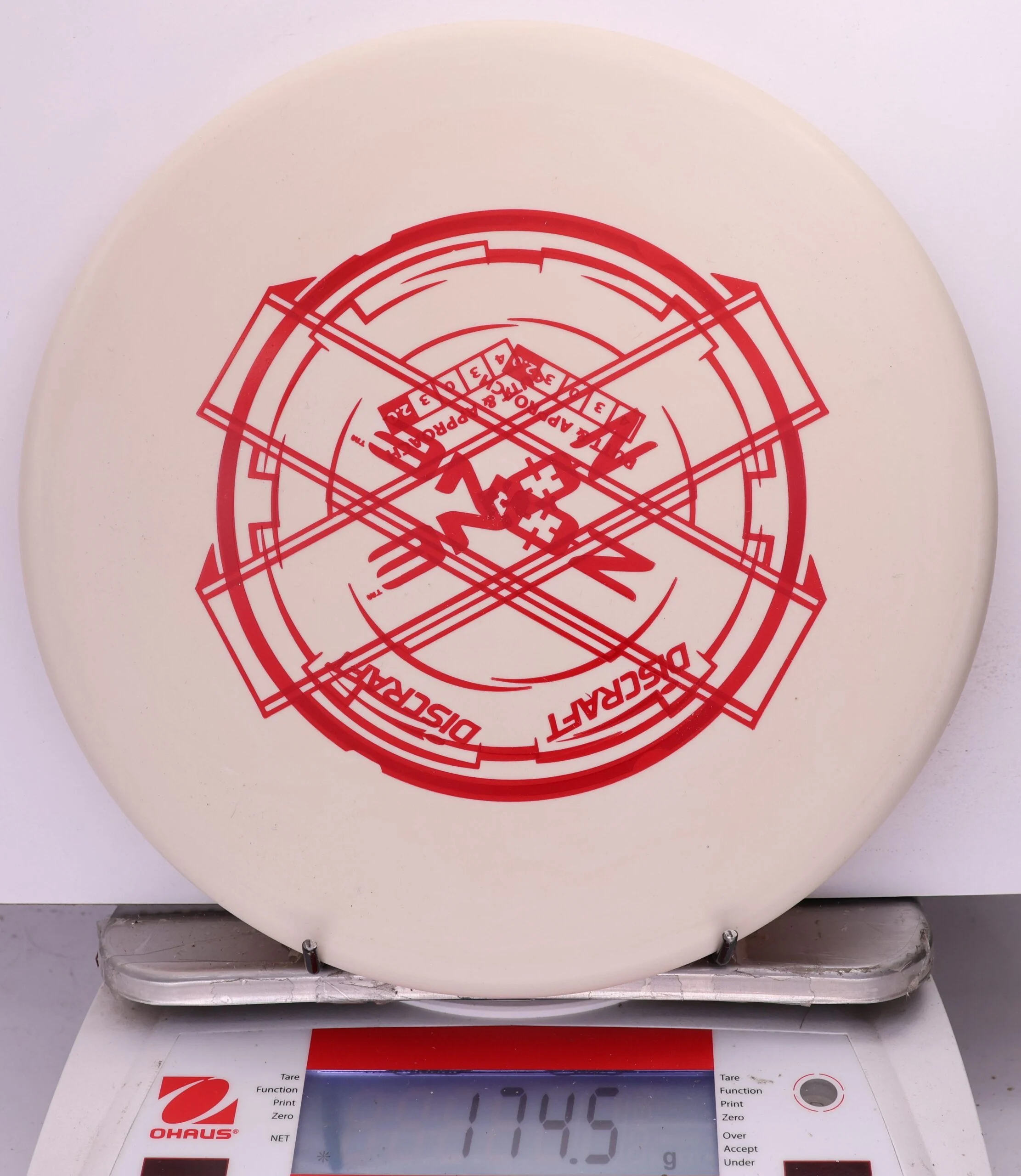 730049 X-Out Putter Line Hard Zone - #309 White, 175