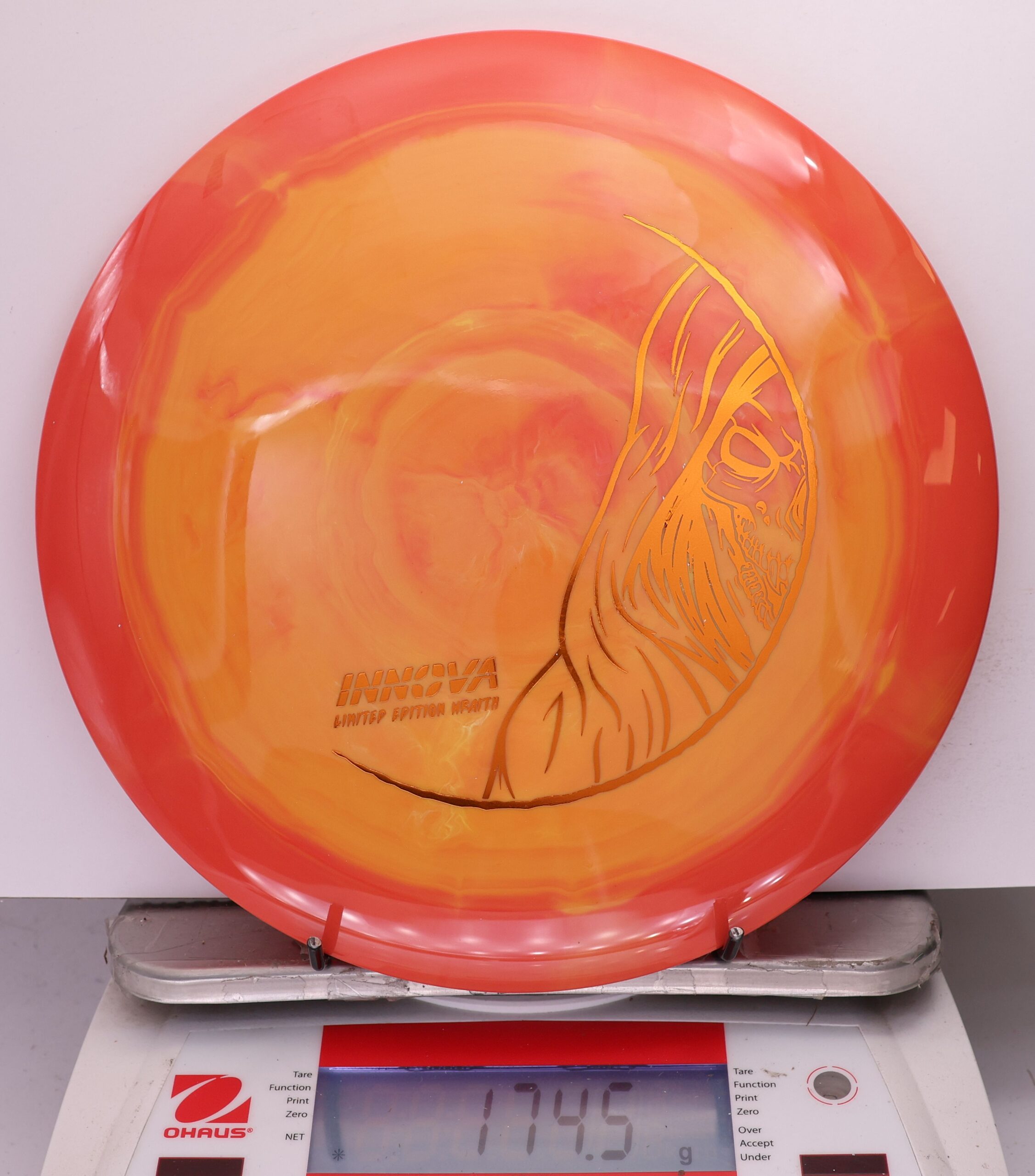 731382 Swirly Star Wraith, Limited Edition - #39 RedOrange, 175
