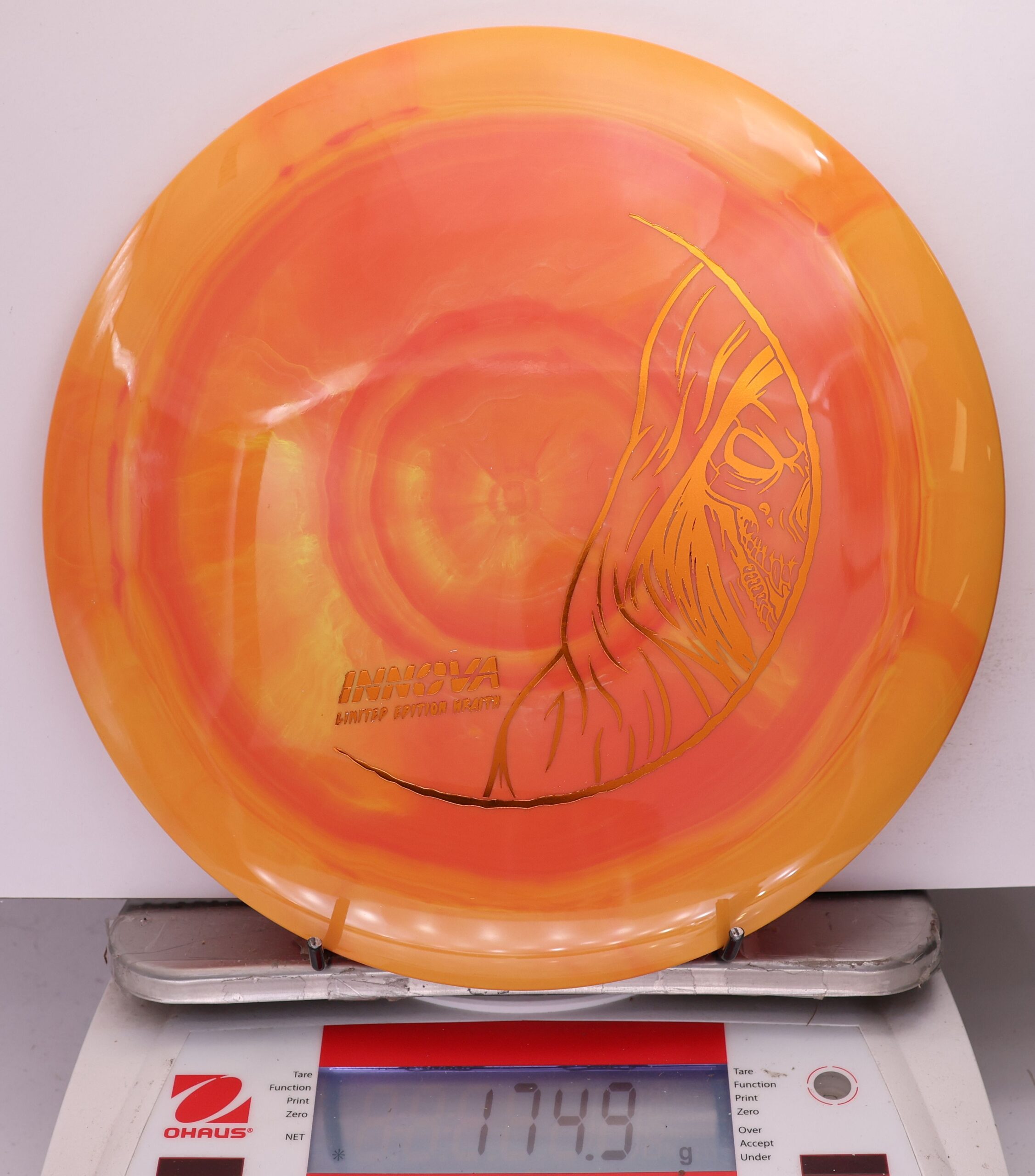 731437 Swirly Star Wraith, Limited Edition - #45 OrangeRed, 175