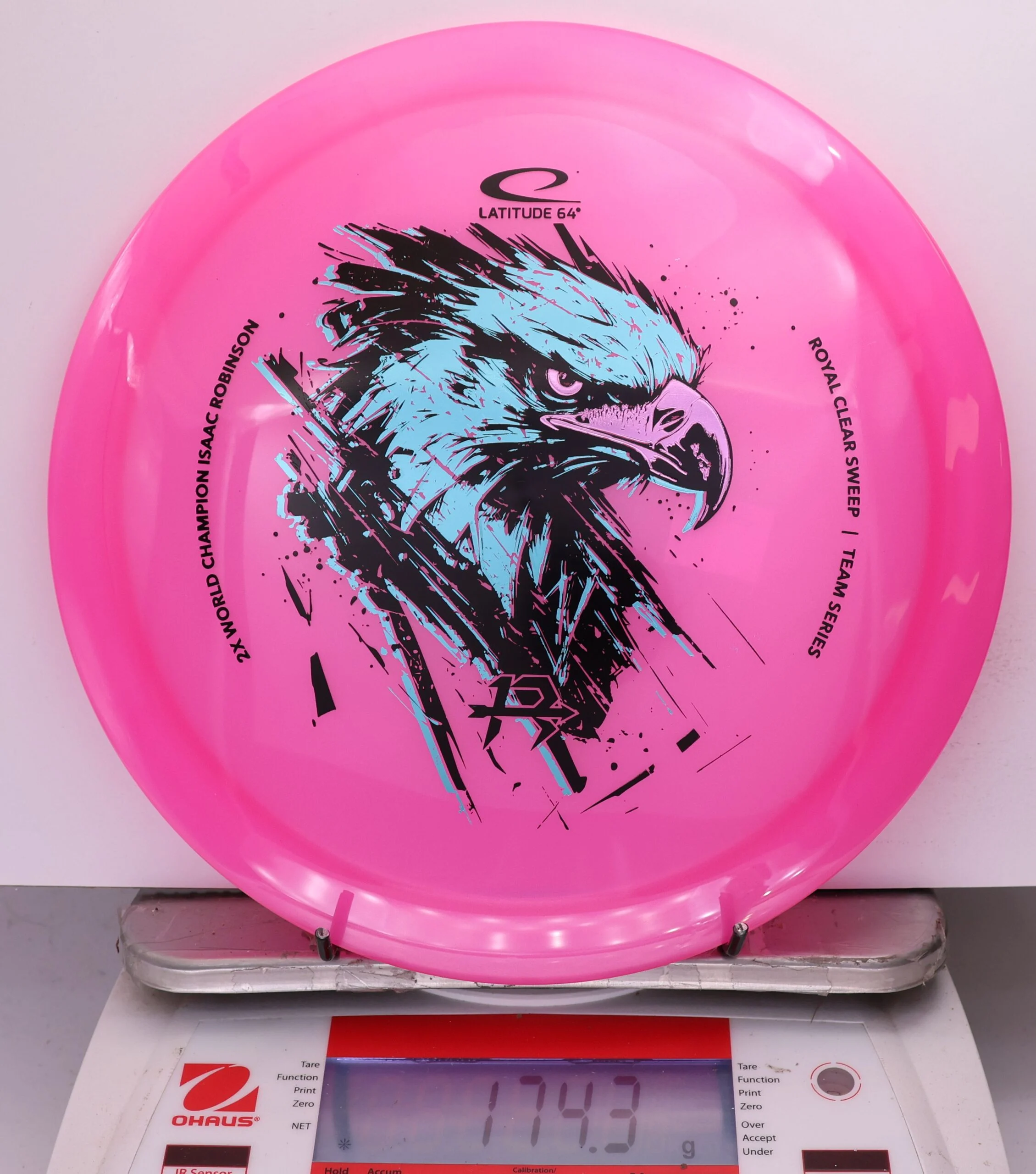 733245 Royal Clear Sweep, Isaac Robinson 2026 Team Series - #04 Pink, 174