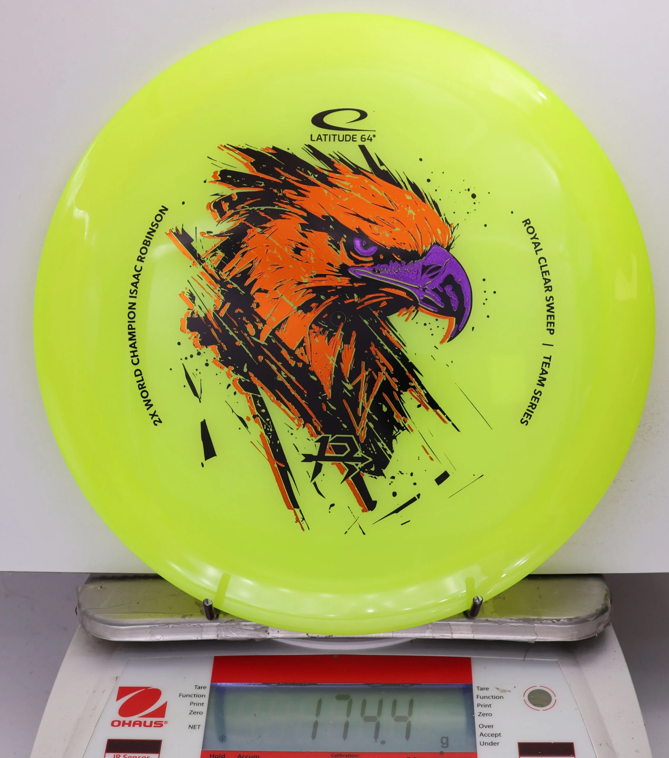 733371 Royal Clear Sweep, Isaac Robinson 2026 Team Series - #18 NYellow, 174