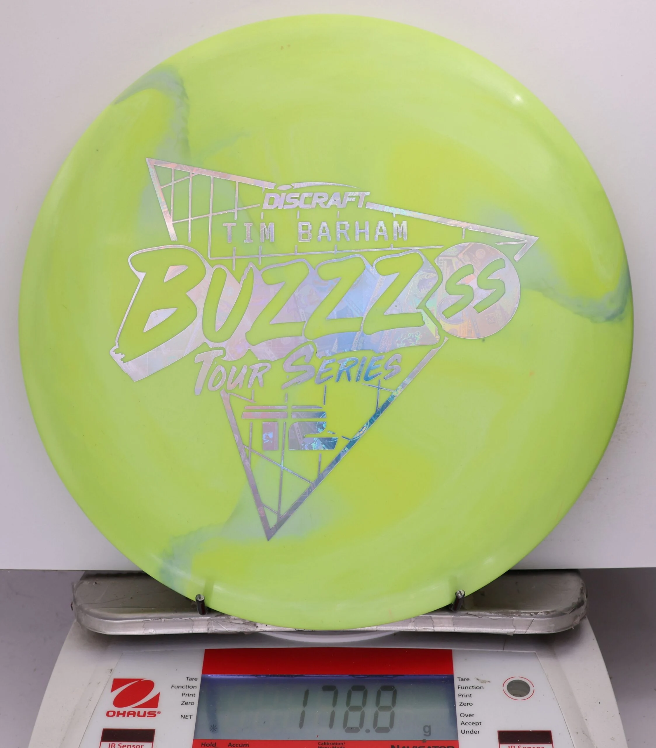 733870 ESP Swirl Buzzz SS, Tim Barham - 2022 Tour Series - #53 Grellow, 179