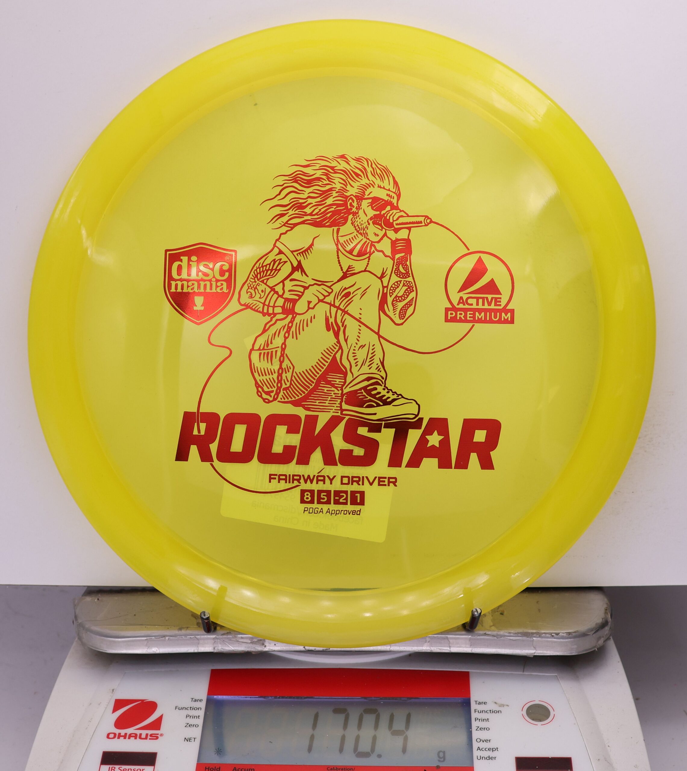 734128 Active Premium Rockstar - #01 Yellow, 170