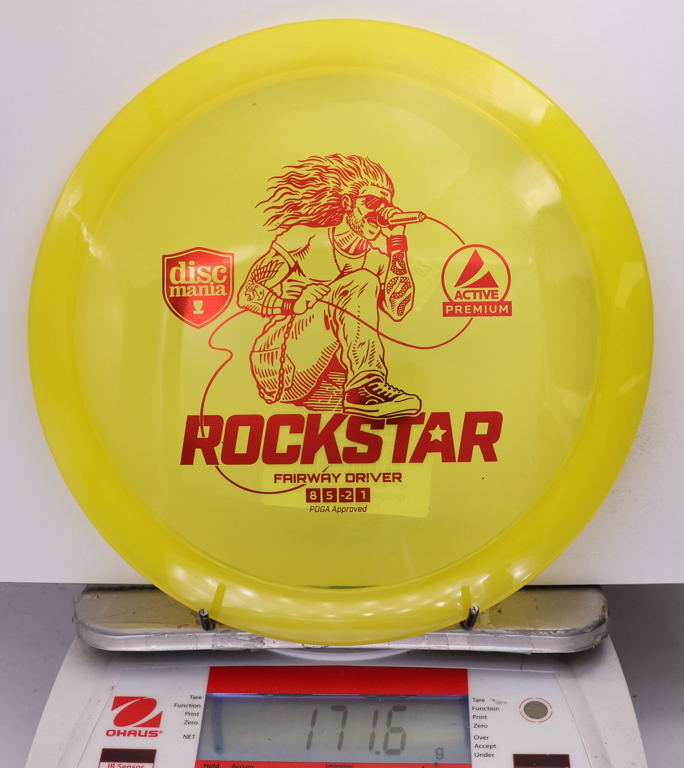 734129 Active Premium Rockstar - #02 Yellow, 172