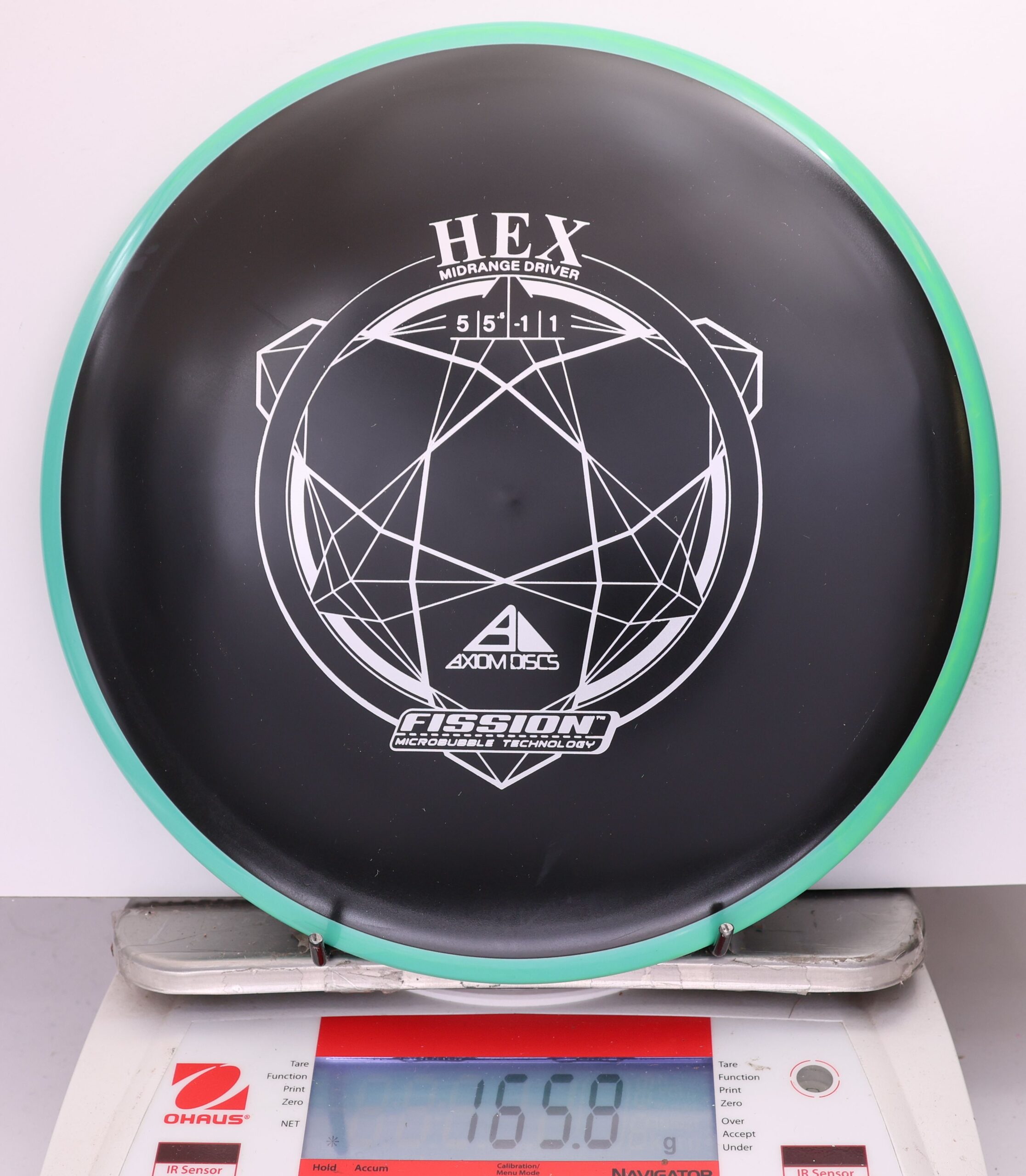 734443 Fission Hex - #20 Teal-Black, 166