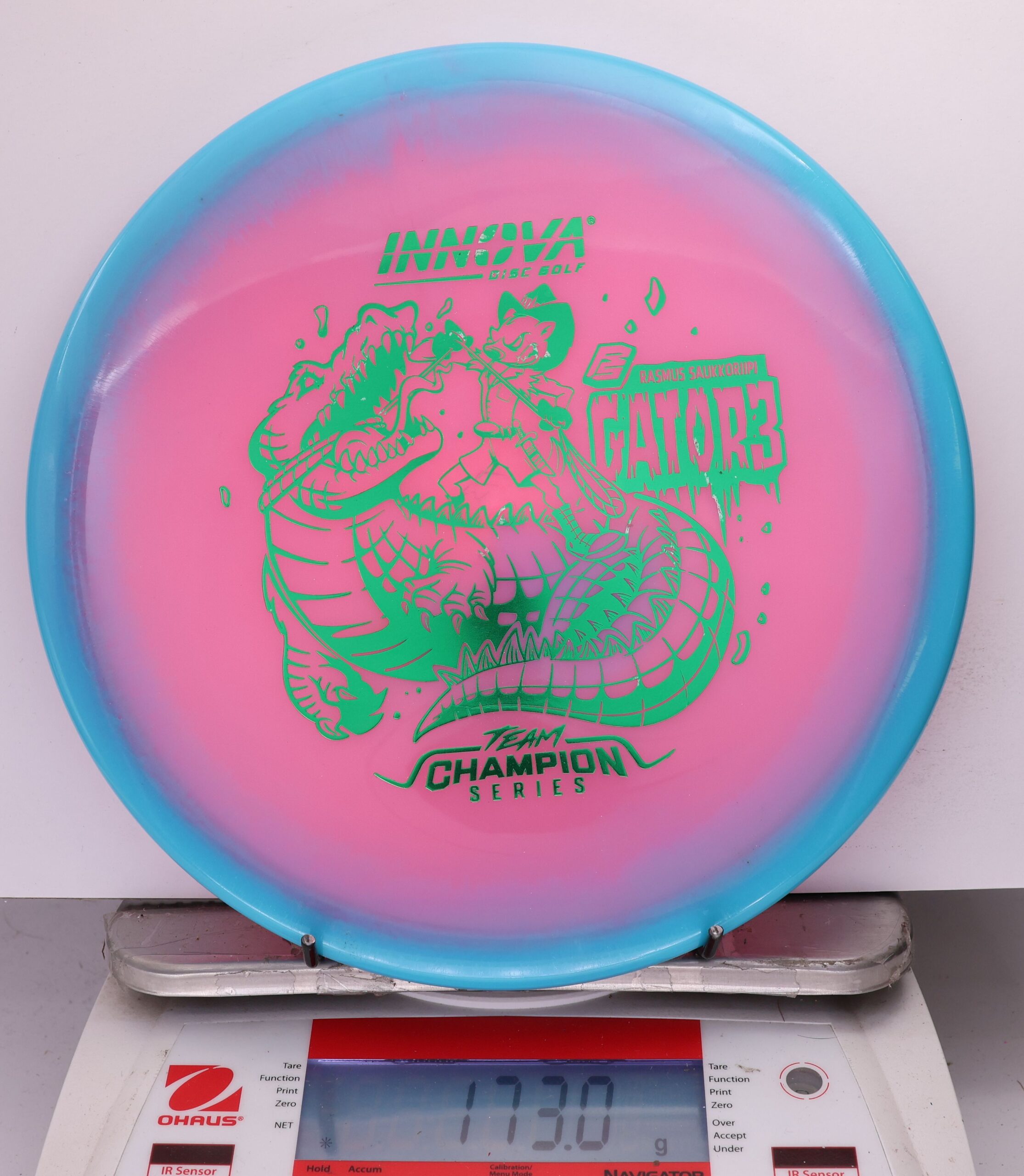 735264 Halo Champion Gator3, Rasmus Saukkoriipi 2026 Tour Series - #778 Blue-Pink, 173