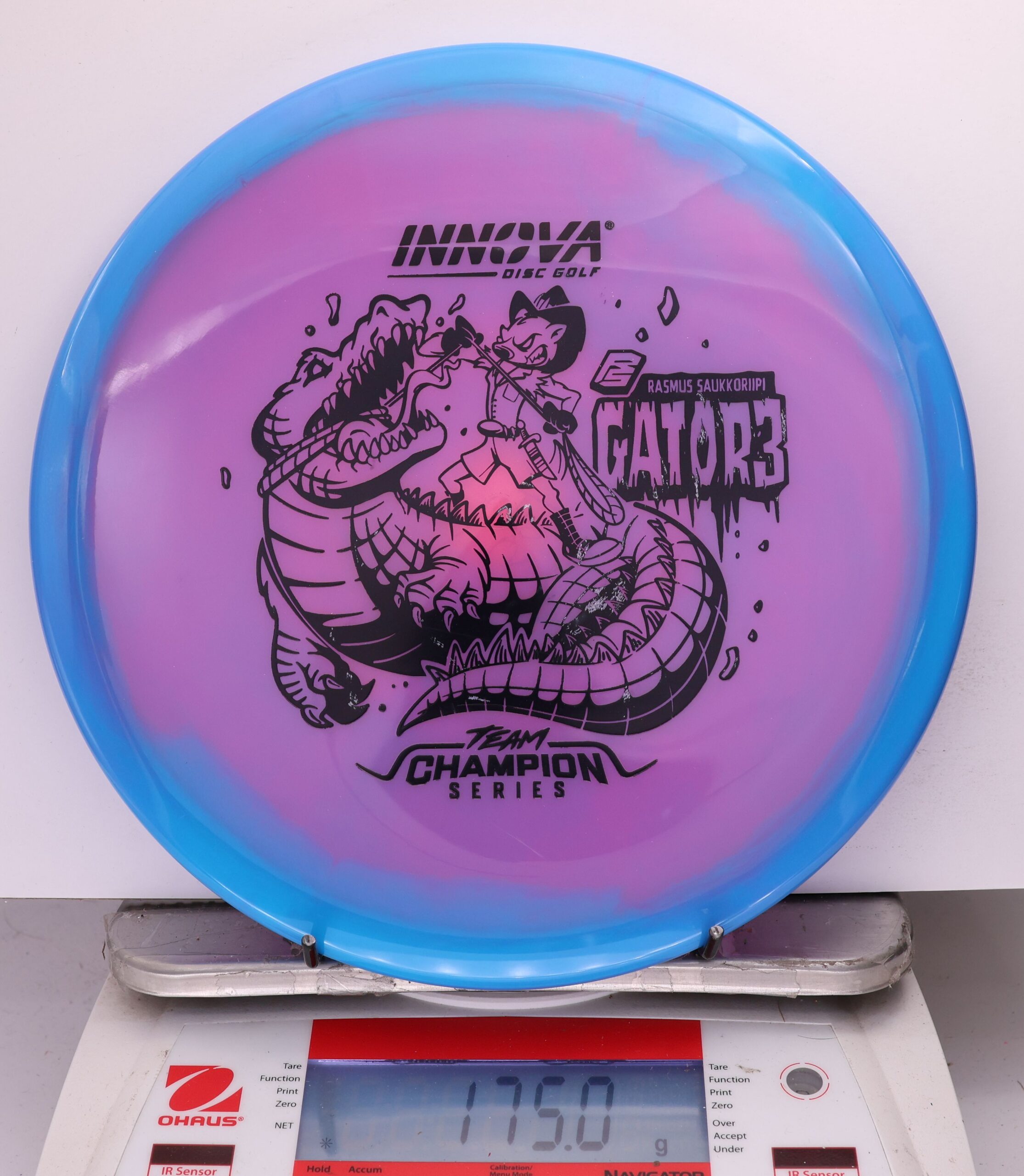 735265 Halo Champion Gator3, Rasmus Saukkoriipi 2026 Tour Series - #779 Blue-Purple, 175