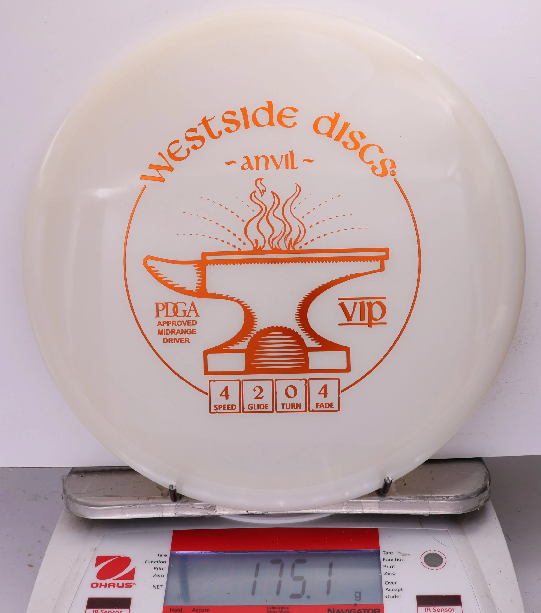 737175 VIP Anvil - #41 White, 175