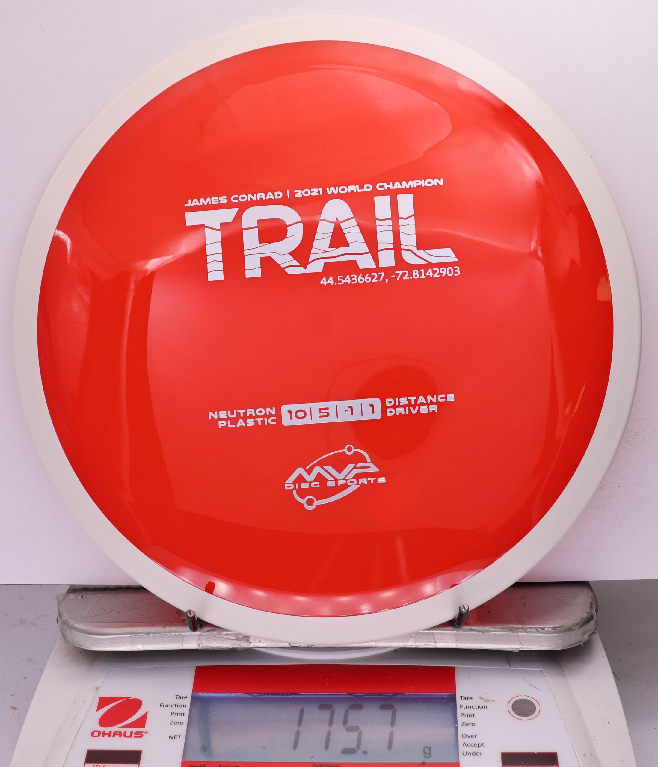 738260 Neutron Trail, James Conrad - Project Lab Coat - #65 Red, 176