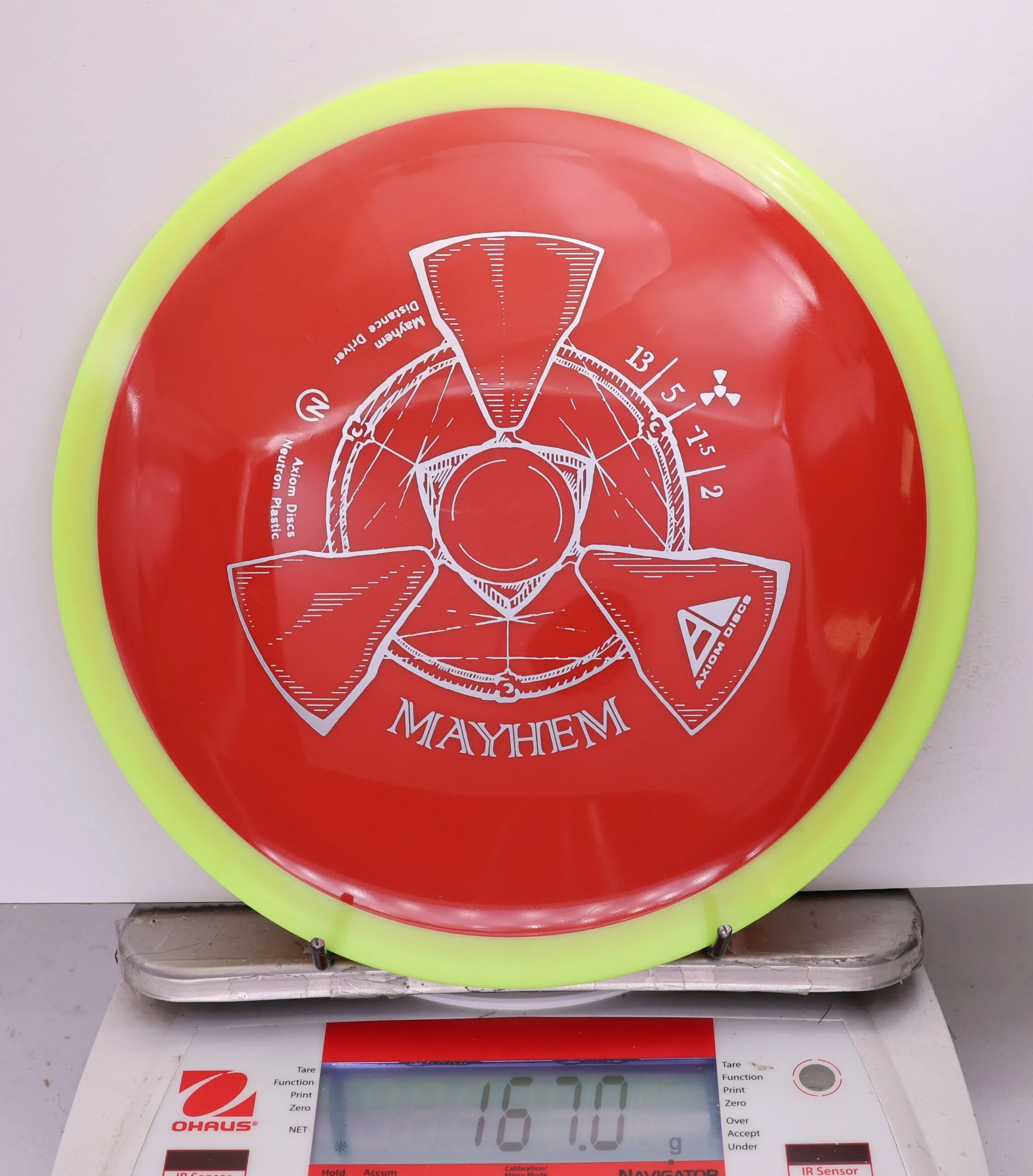 740317 Neutron Mayhem - #300 Yellow-Red, 167