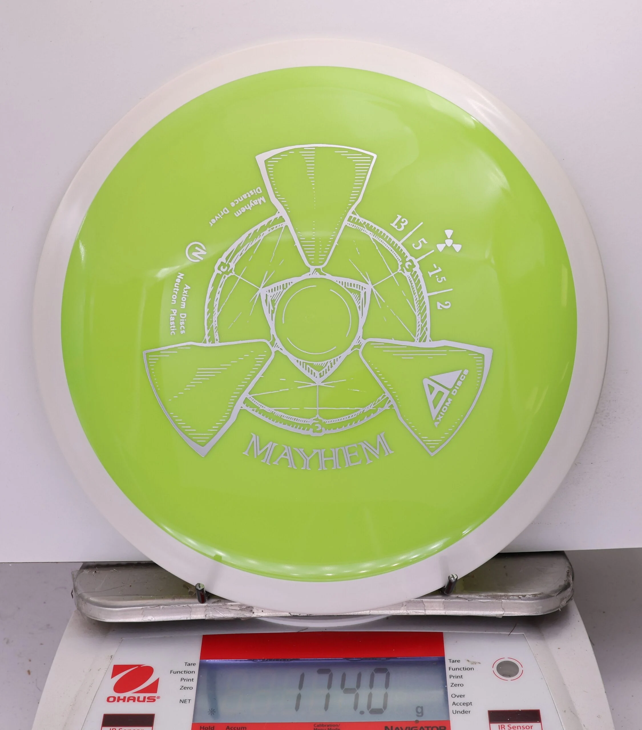 740327 Neutron Mayhem - #305 White-Green, 174