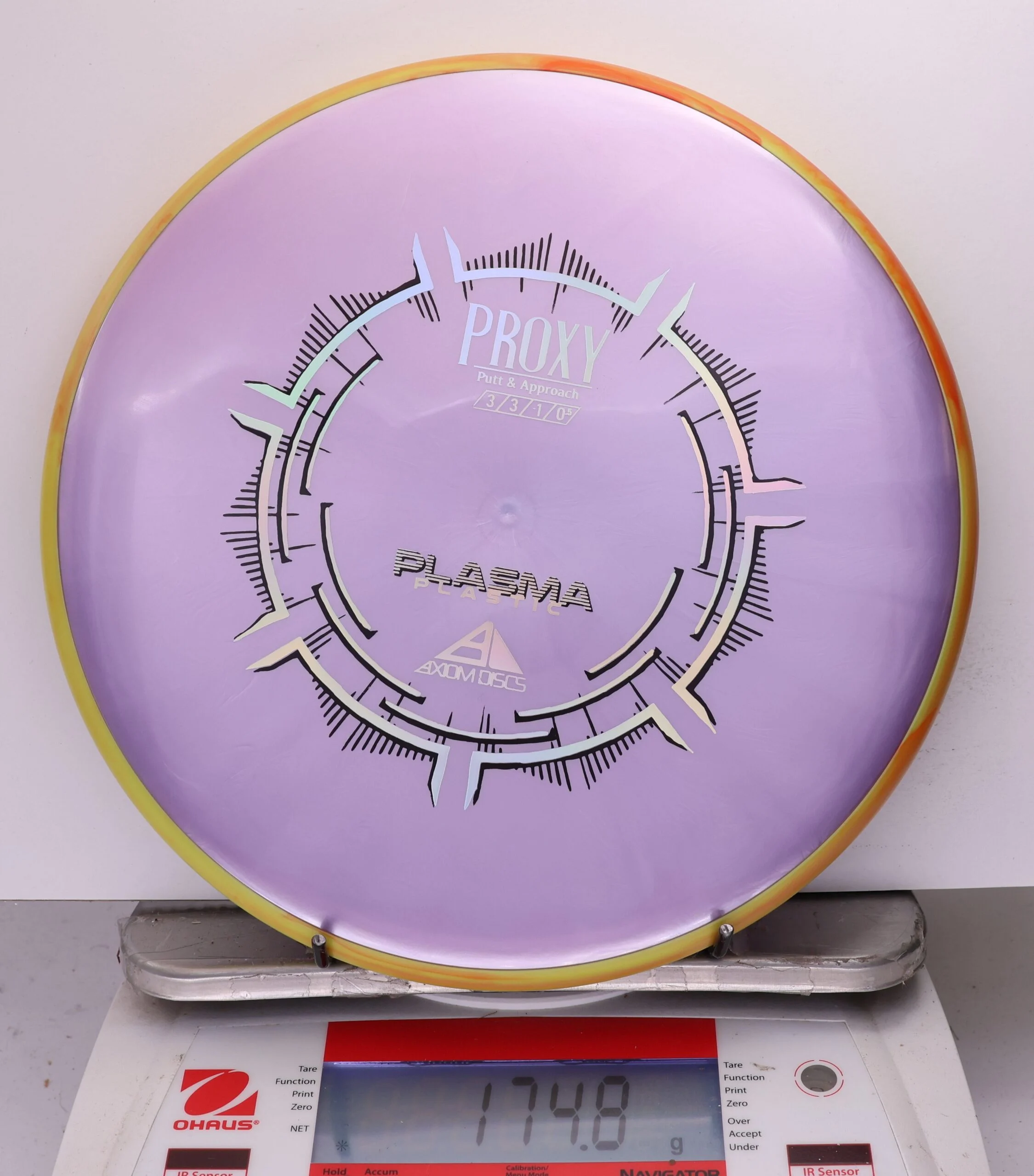 740858 Plasma Proxy - #306 YellowOrange-LtPurple, 175