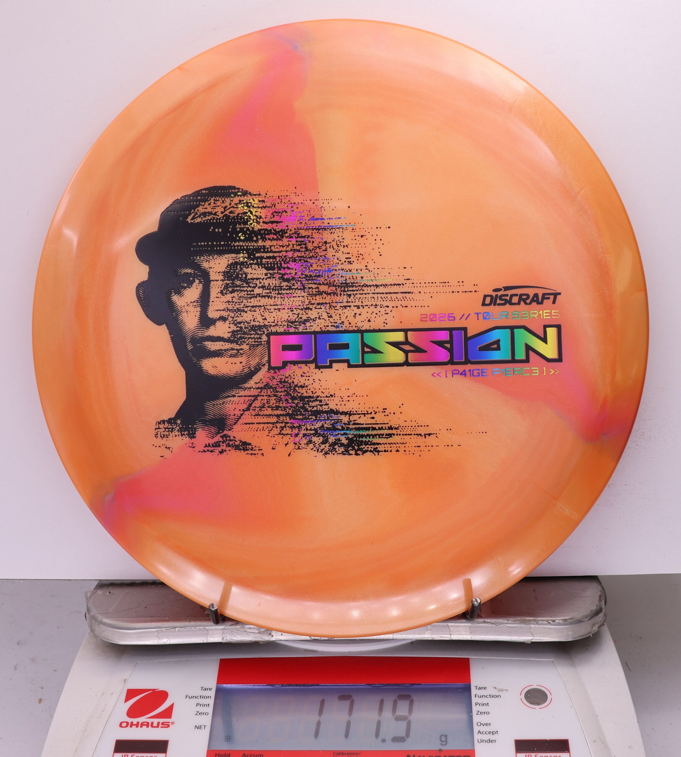 741507 Big Z Titanium Passion, Paige Pierce 2026 Tour Series - #12 Orange, 172