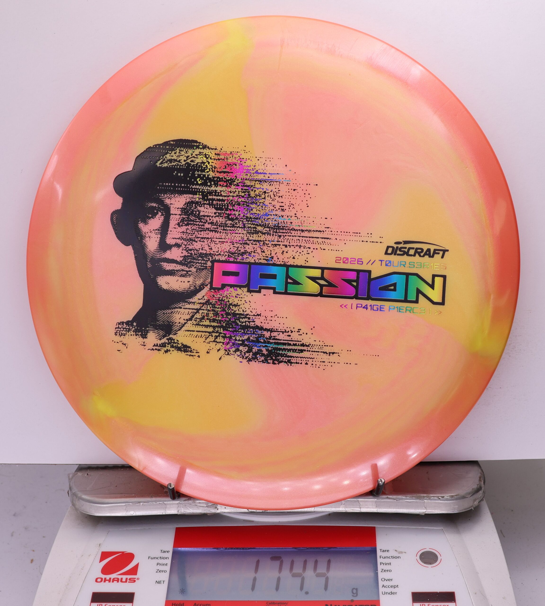 741508 Big Z Titanium Passion, Paige Pierce 2026 Tour Series - #13 Orange, 174