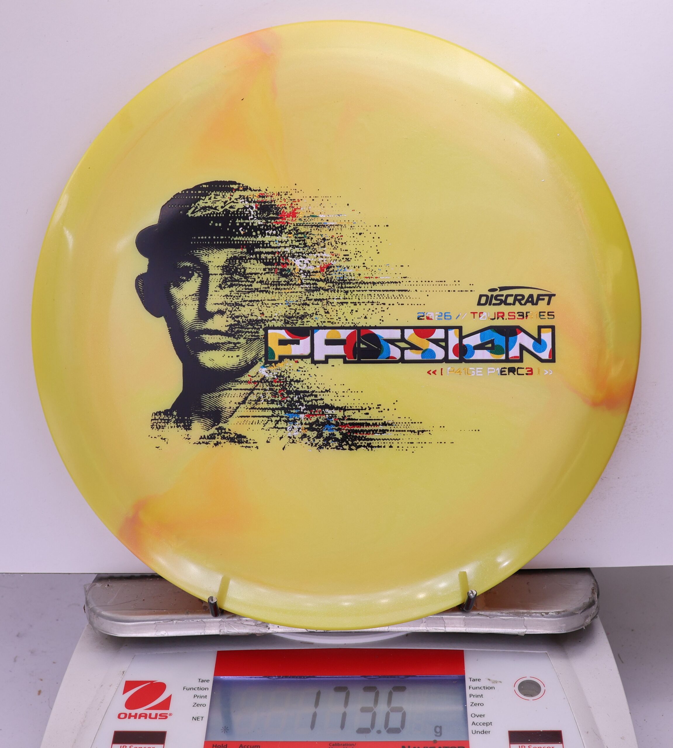 741510 Big Z Titanium Passion, Paige Pierce 2026 Tour Series - #15 Yellow, 174