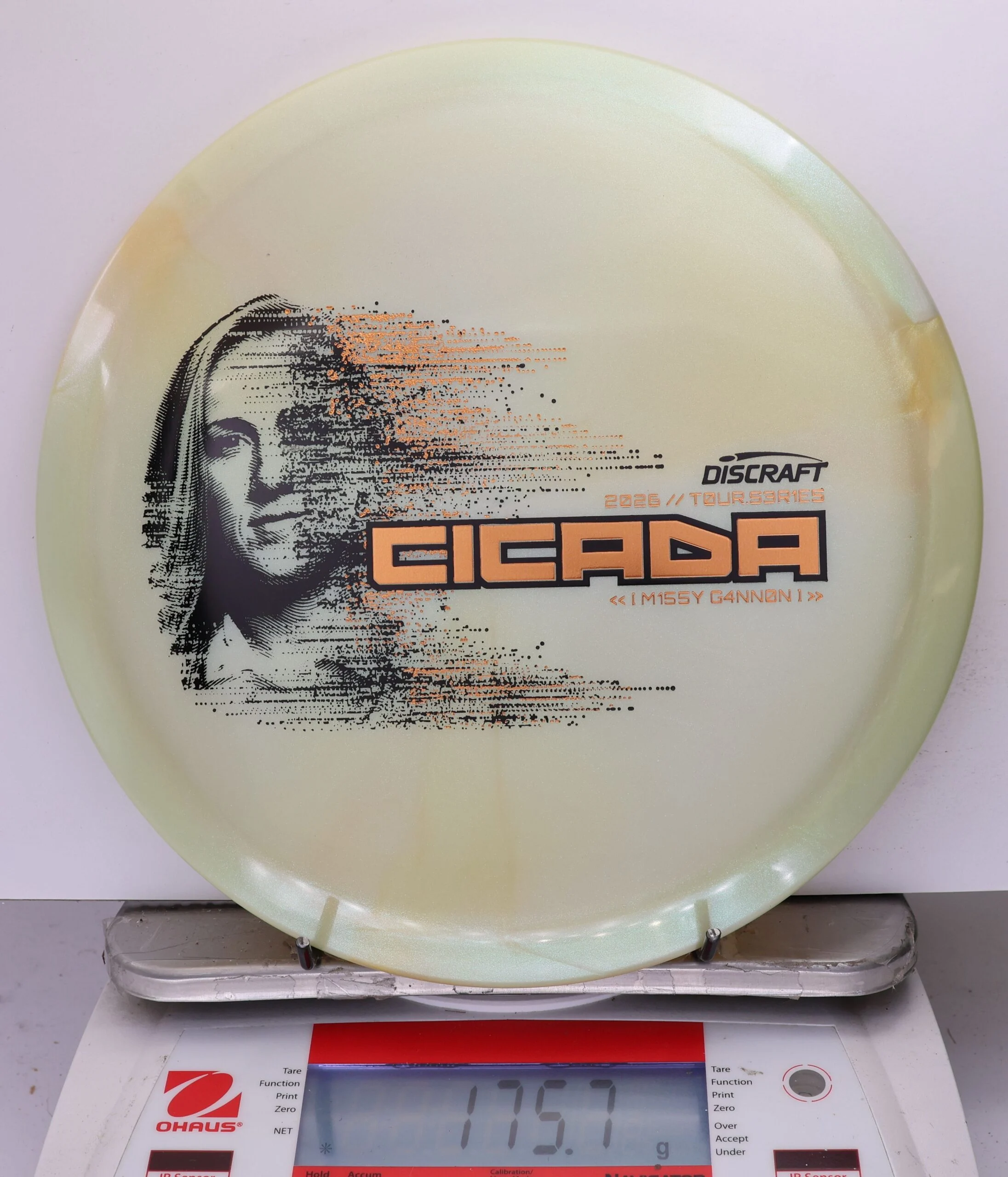 741567 Big Z Titanium Cicada, Missy Gannon 2026 Tour Series - #10 LtYellow, 176