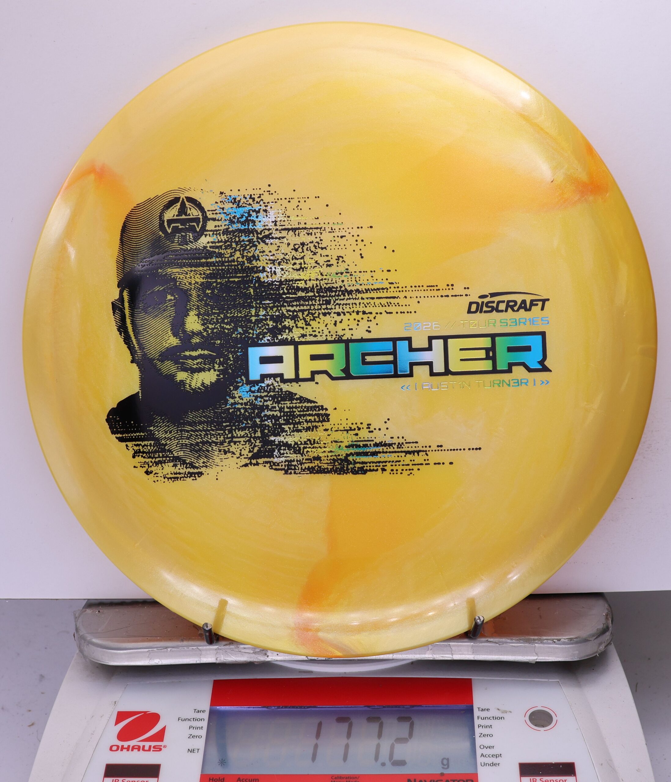 741819 Big Z Titanium Archer - #06 Yellow, 177