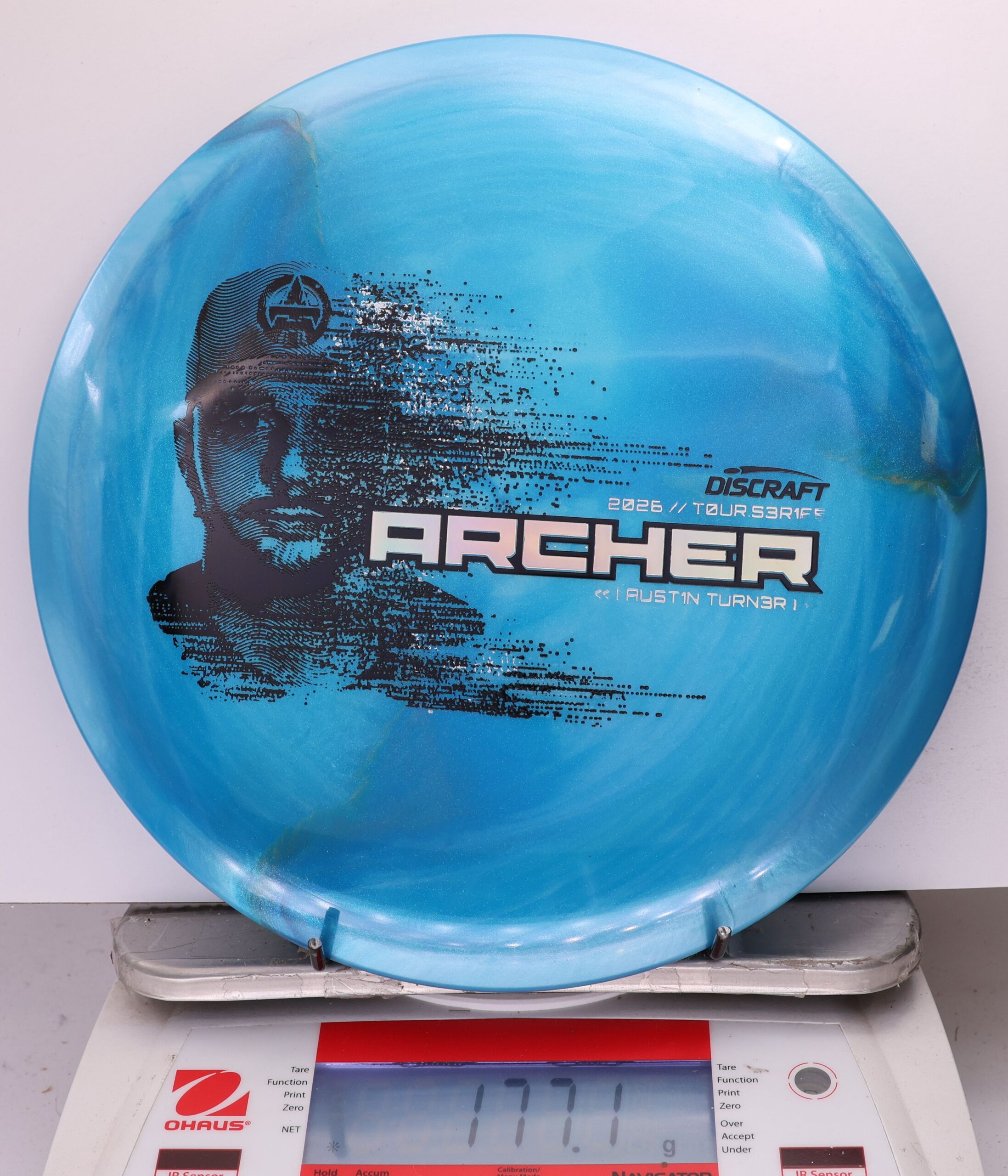 741837 Big Z Titanium Archer - #10 Blue, 177