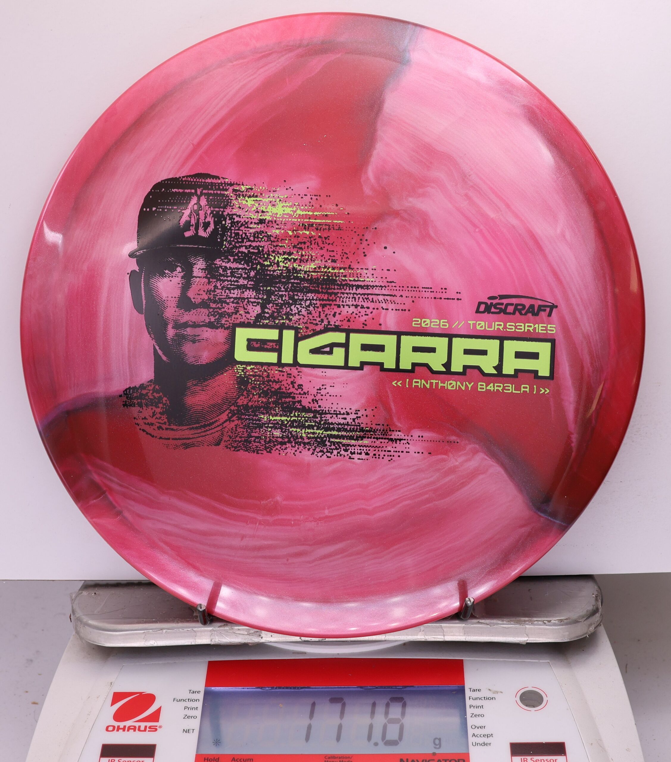 741978 Big Z Titanium Cigarra, Anthony Barela - #03 Red, 172
