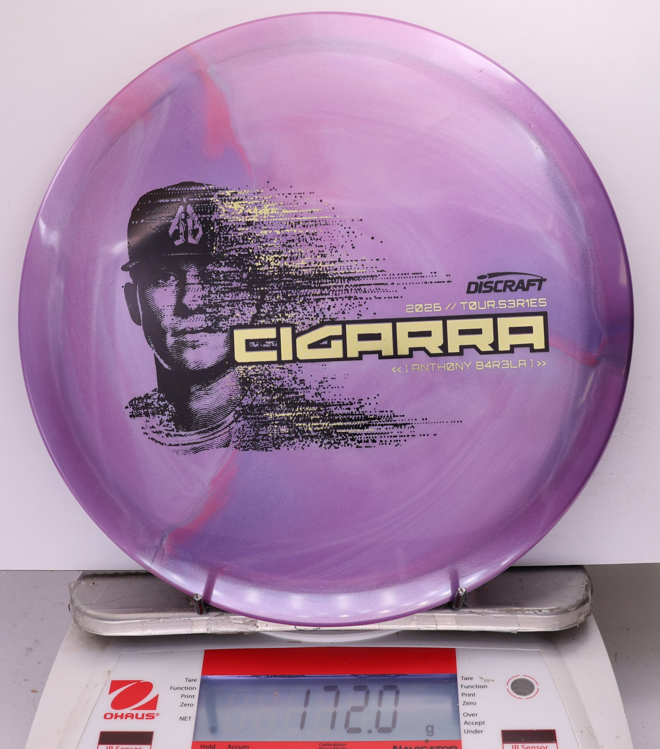 742007 Big Z Titanium Cigarra, Anthony Barela - #08 Purple, 172