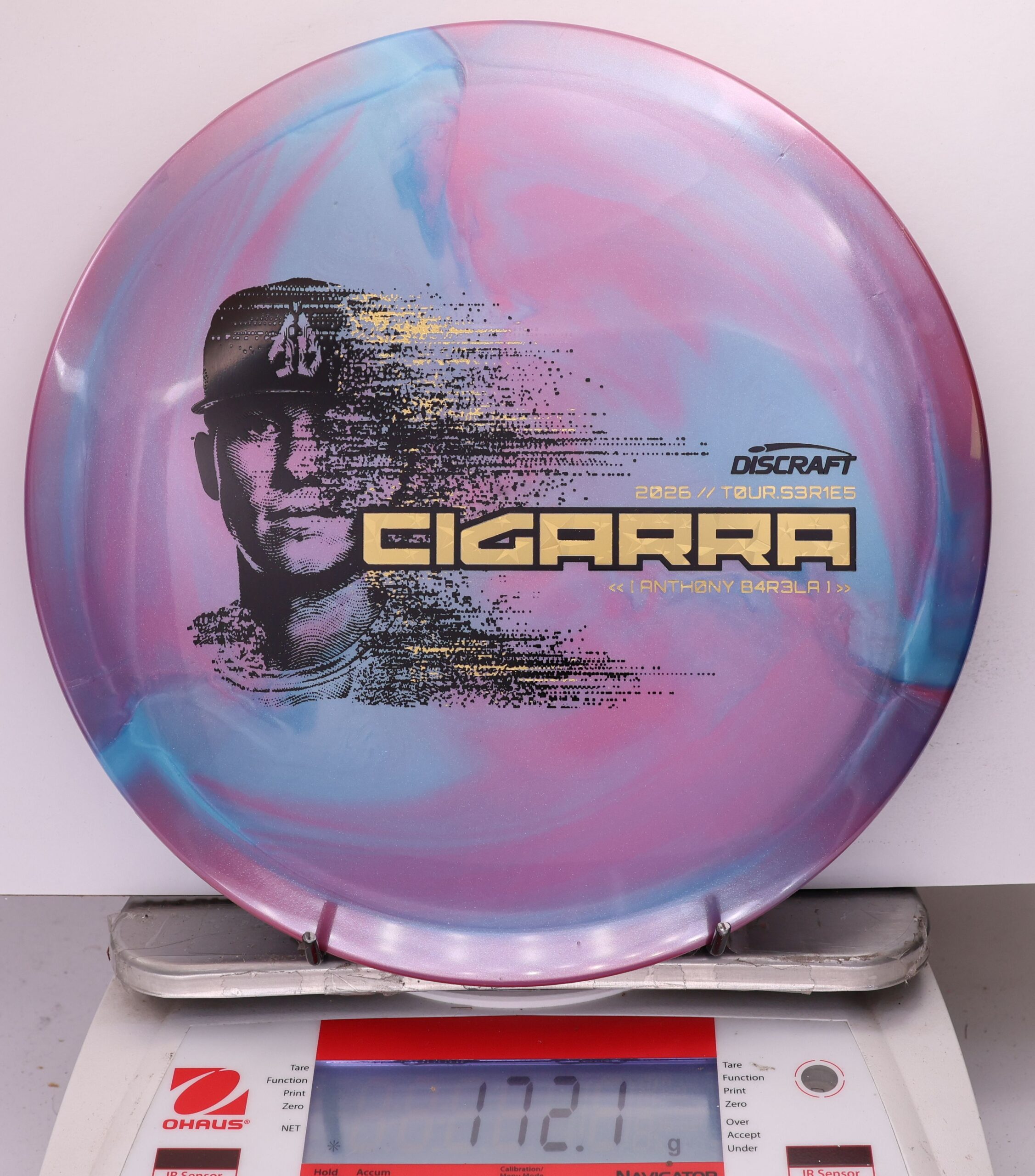 742008 Big Z Titanium Cigarra, Anthony Barela - #09 BlueMagenta, 172