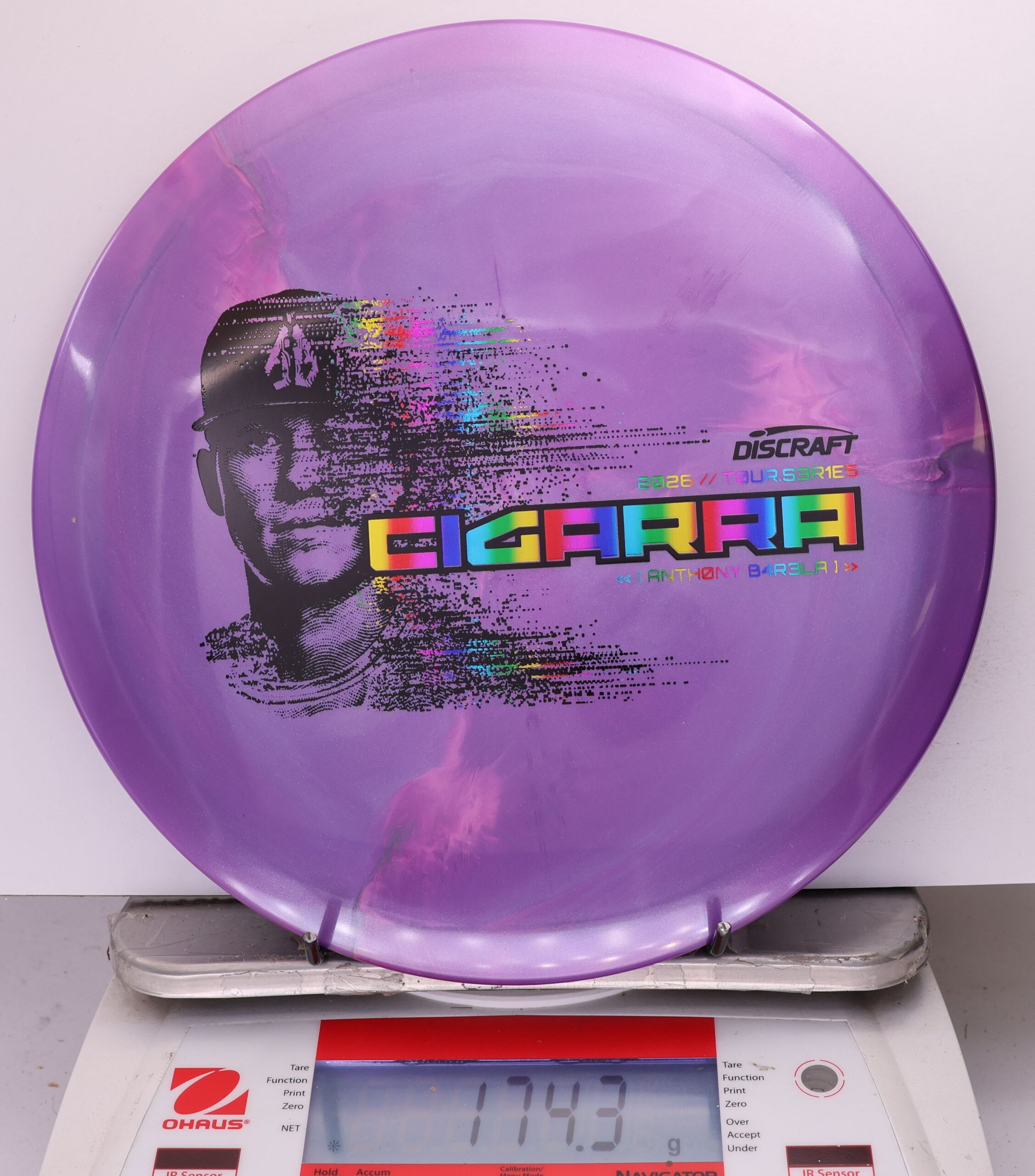 742009 Big Z Titanium Cigarra, Anthony Barela - #10 PurplePink, 174
