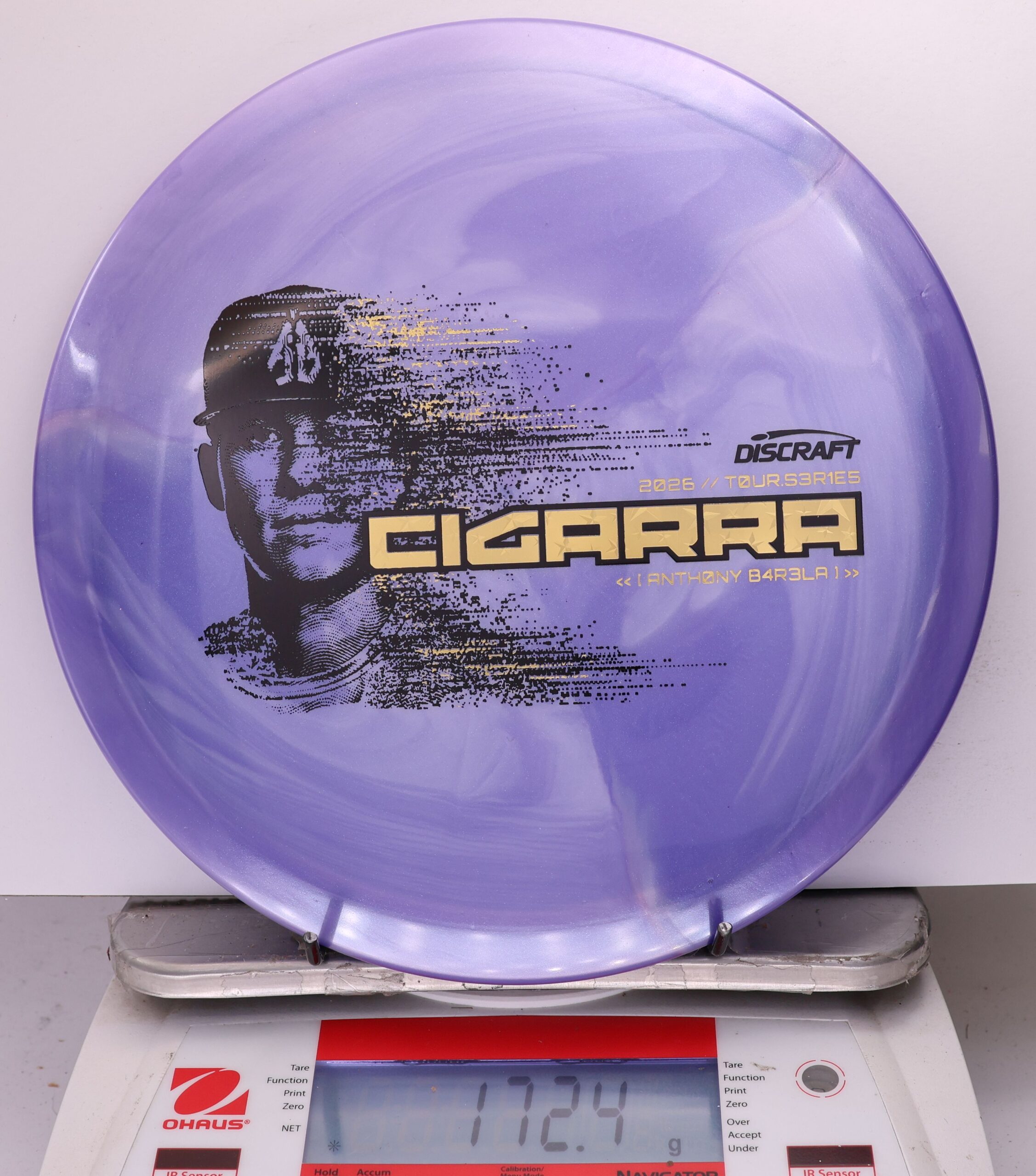 742035 Big Z Titanium Cigarra, Anthony Barela - #12 Purple, 172