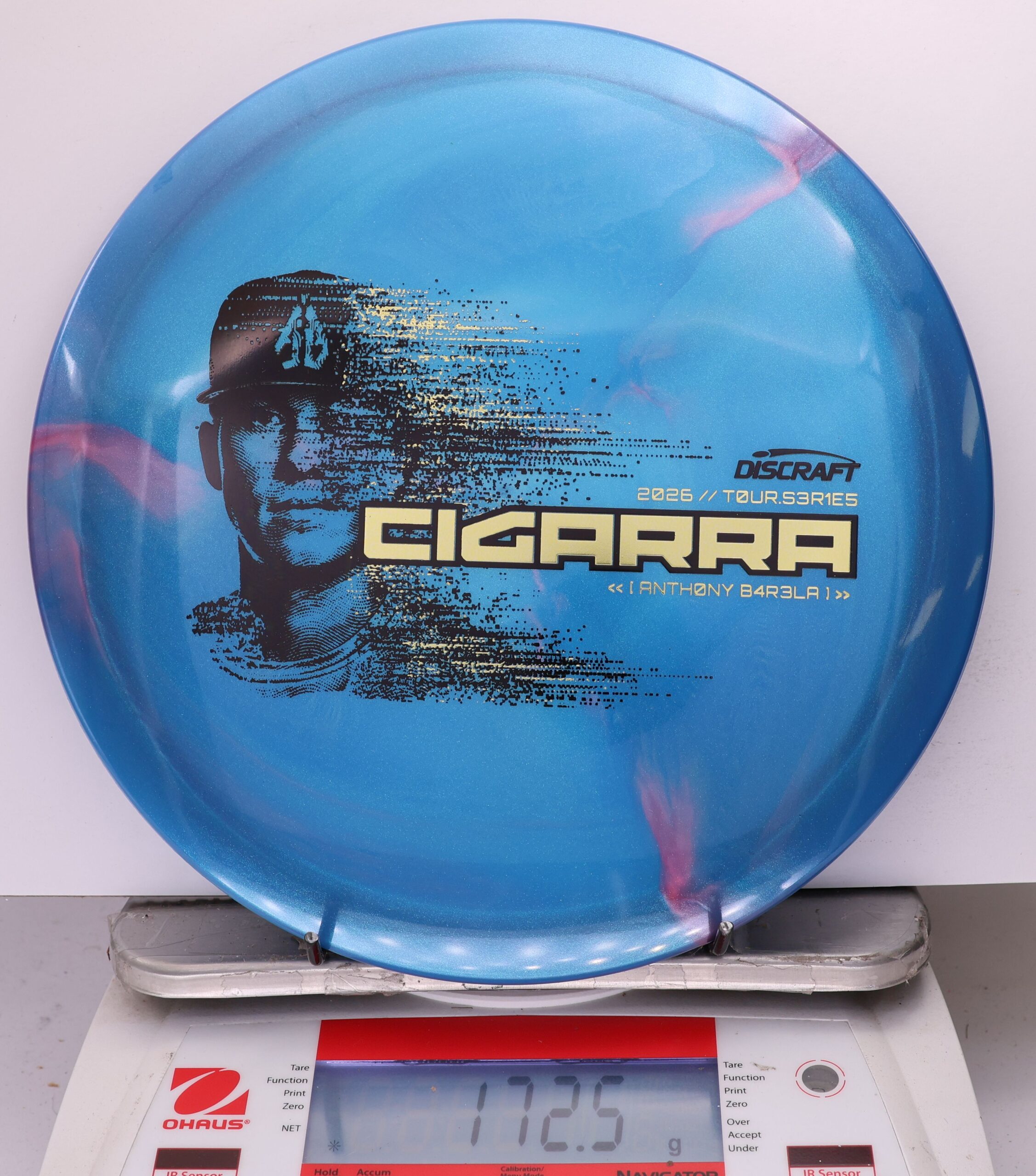 742037 Big Z Titanium Cigarra, Anthony Barela - #14 Blue, 173