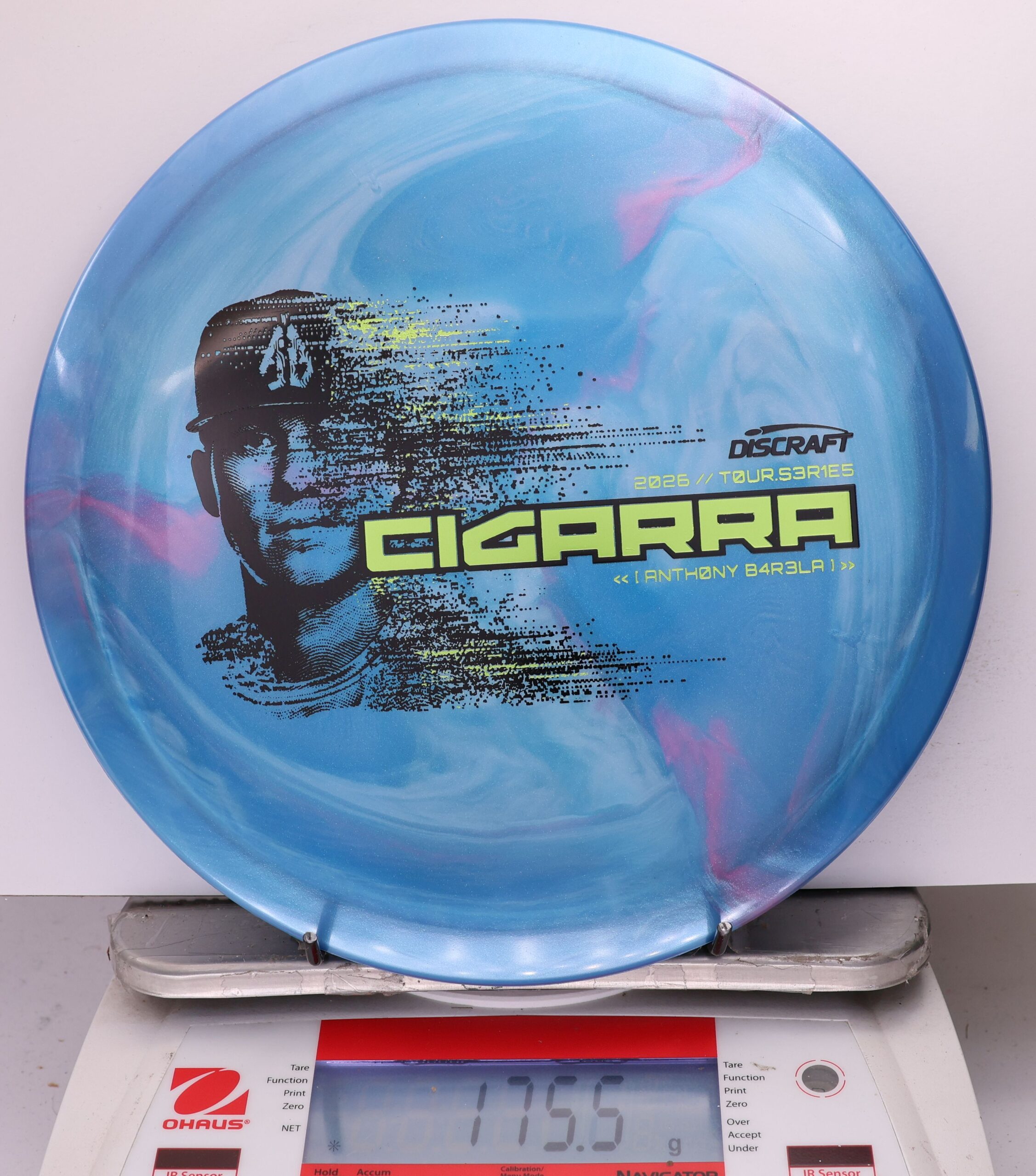 742064 Big Z Titanium Cigarra, Anthony Barela - #17 Blue, 176