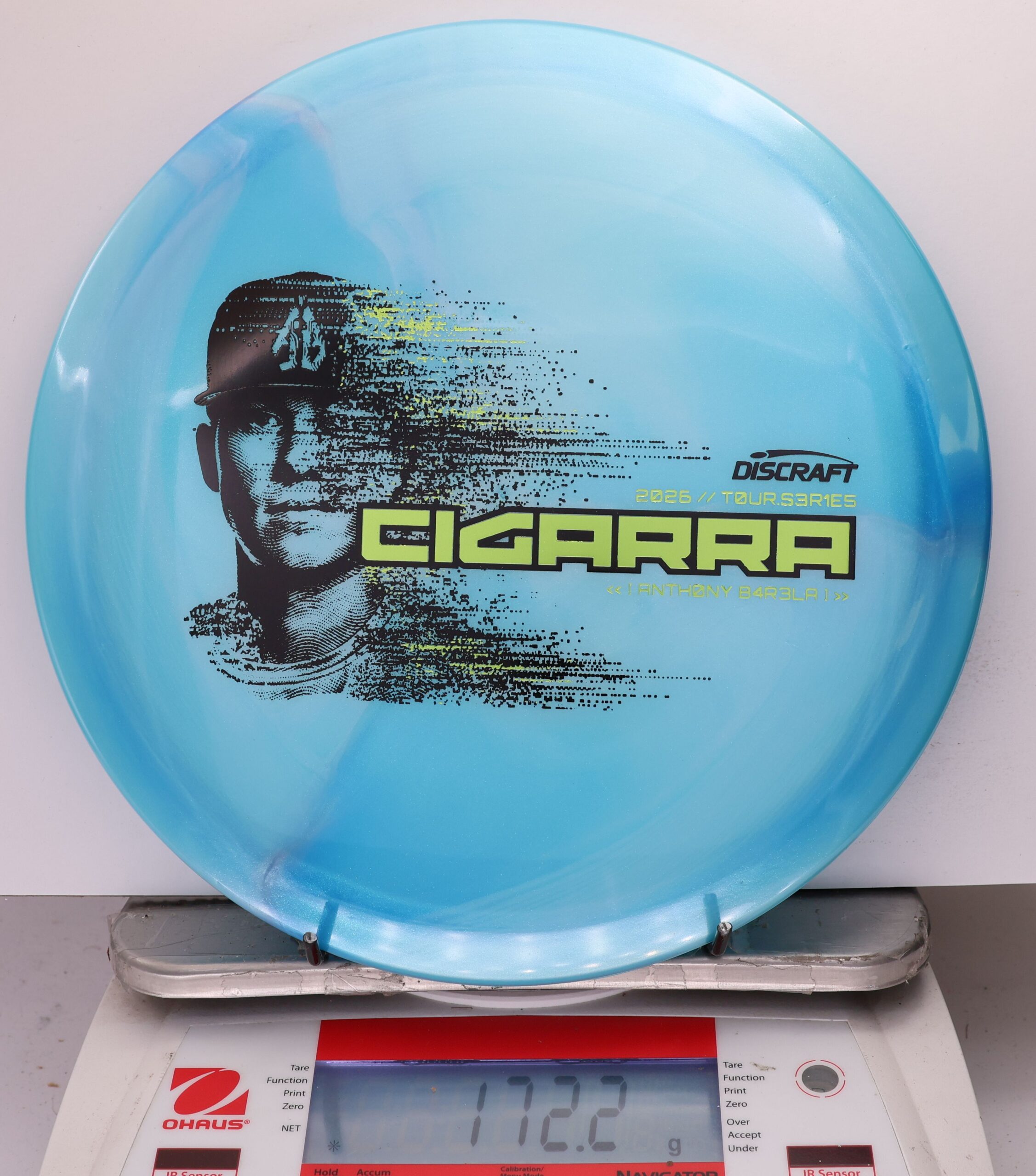 742065 Big Z Titanium Cigarra, Anthony Barela - #18 LtBlue, 172