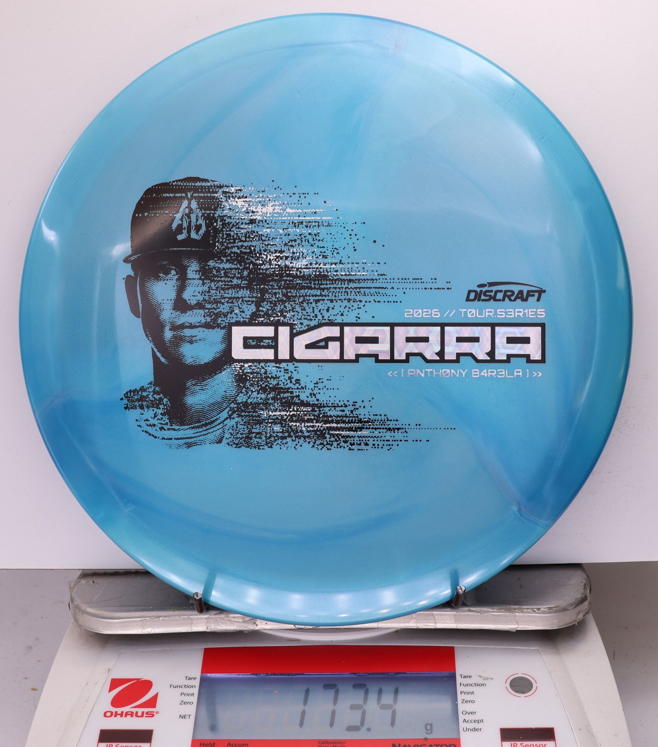 742067 Big Z Titanium Cigarra, Anthony Barela - #20 LtBlue, 173