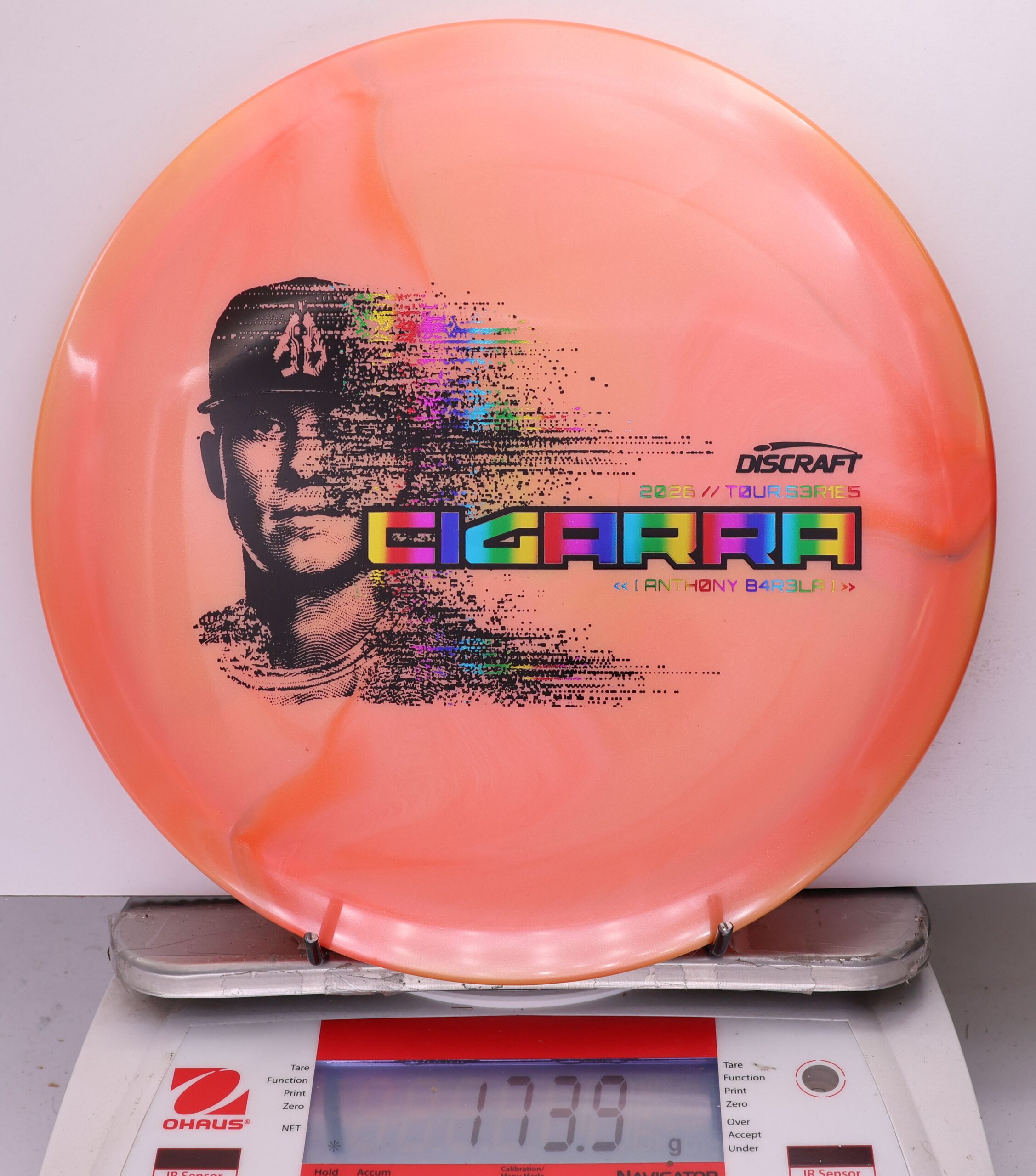 742095 Big Z Titanium Cigarra, Anthony Barela - #24 Peach, 174