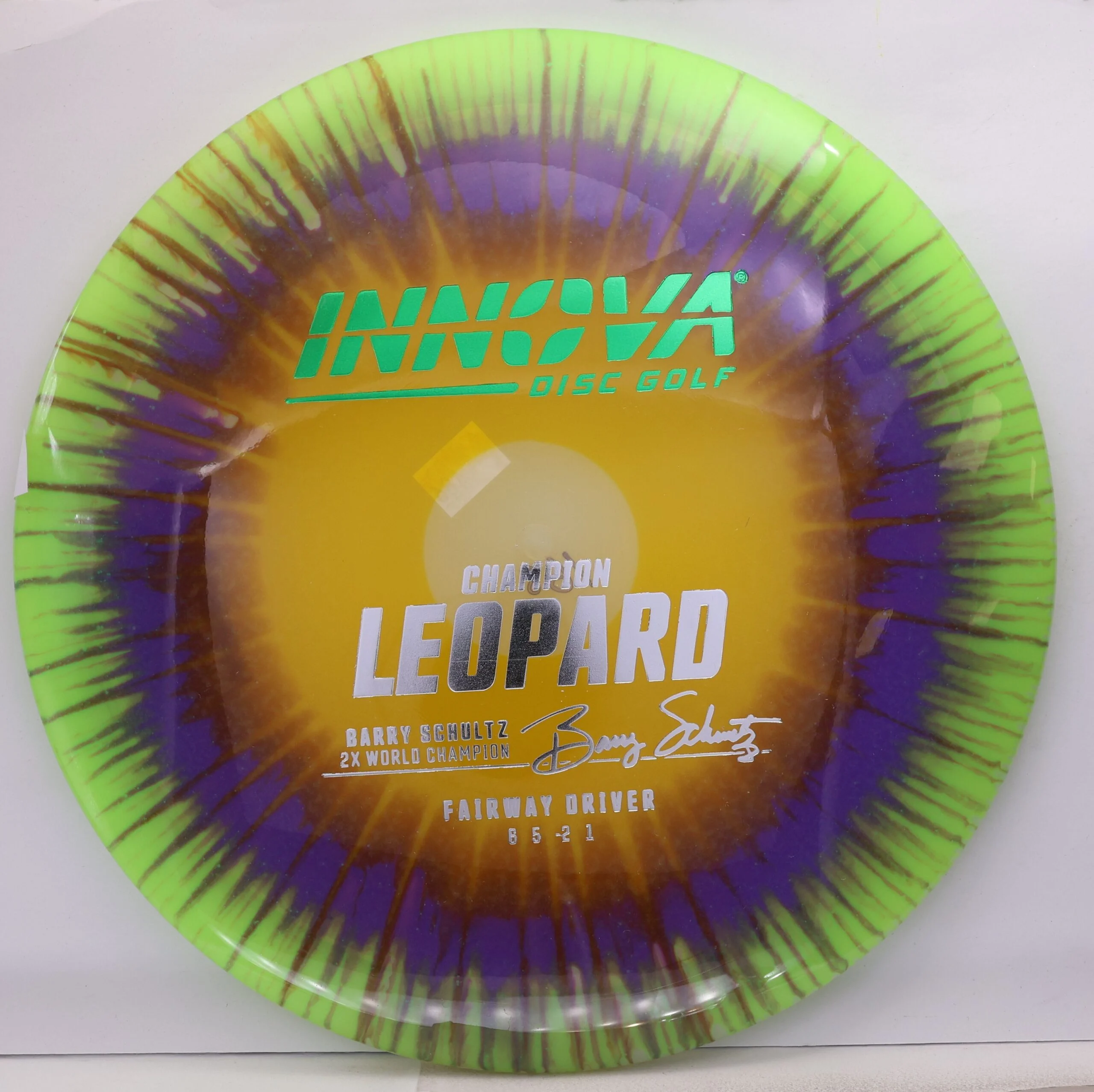 Tie-Dye Champion Leopard, Barry Schultz 2X - Image 2