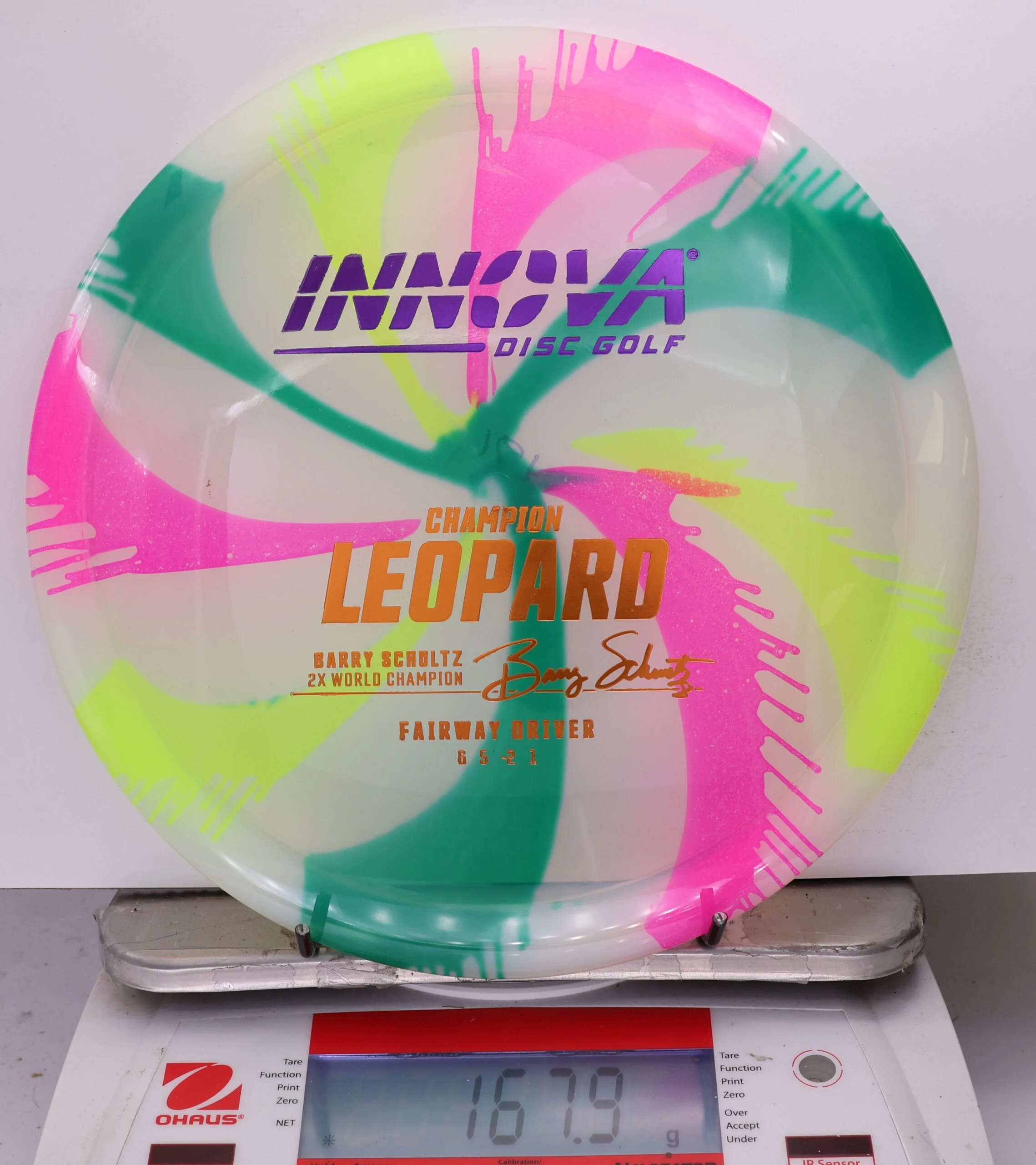 743858 Tie-Dye Champion Leopard, Barry Schultz 2X - #489 Tie-Dye, 168
