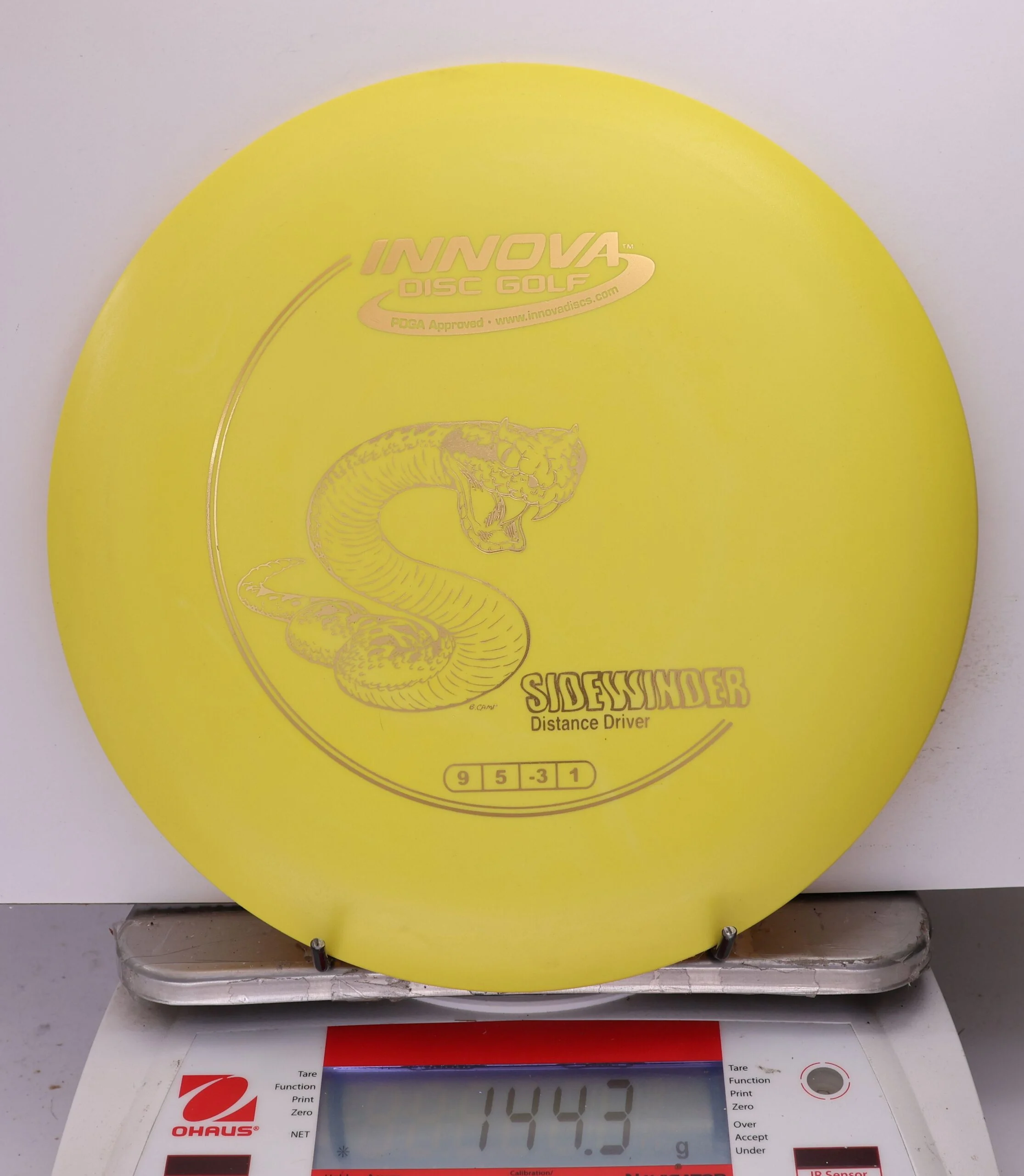 744305 DX Sidewinder - #487 Yellow, 144